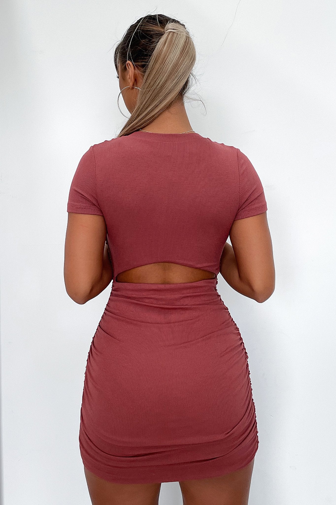 Fresco Dress - Plum-Coutiqo