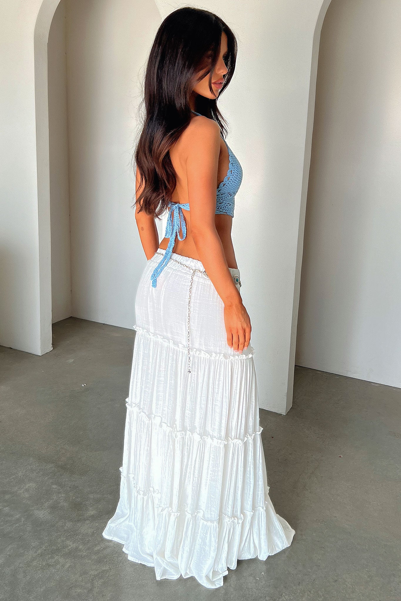 Harkee Crop - Blue-Coutiqo