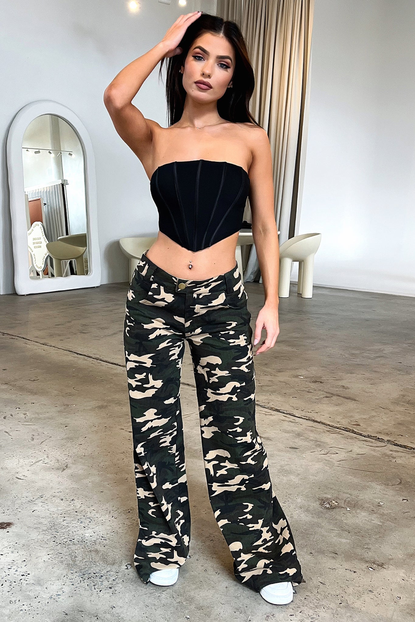 Irana Bustier - Black-Coutiqo