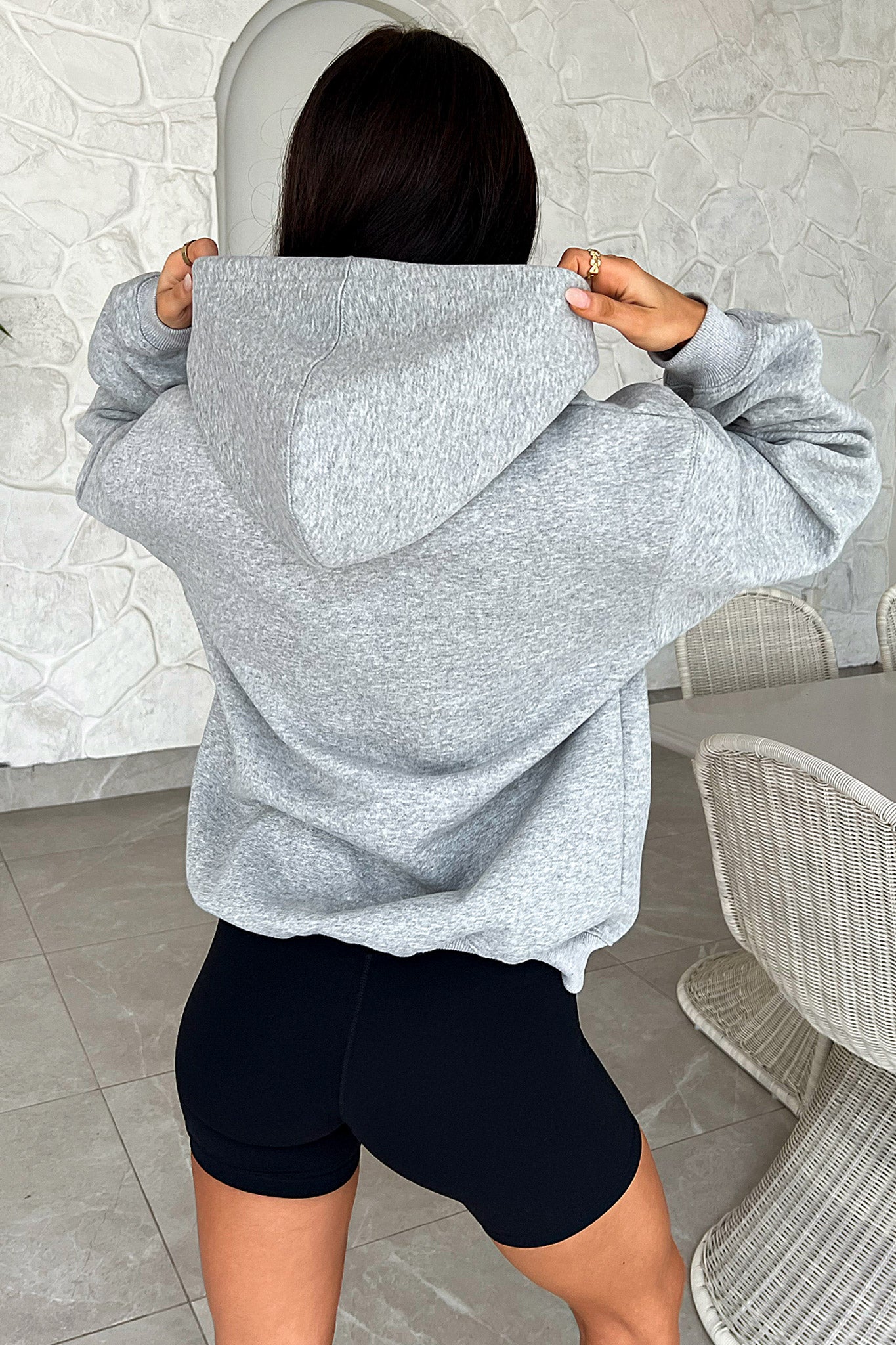 Jaska Hoodie - Grey-Coutiqo