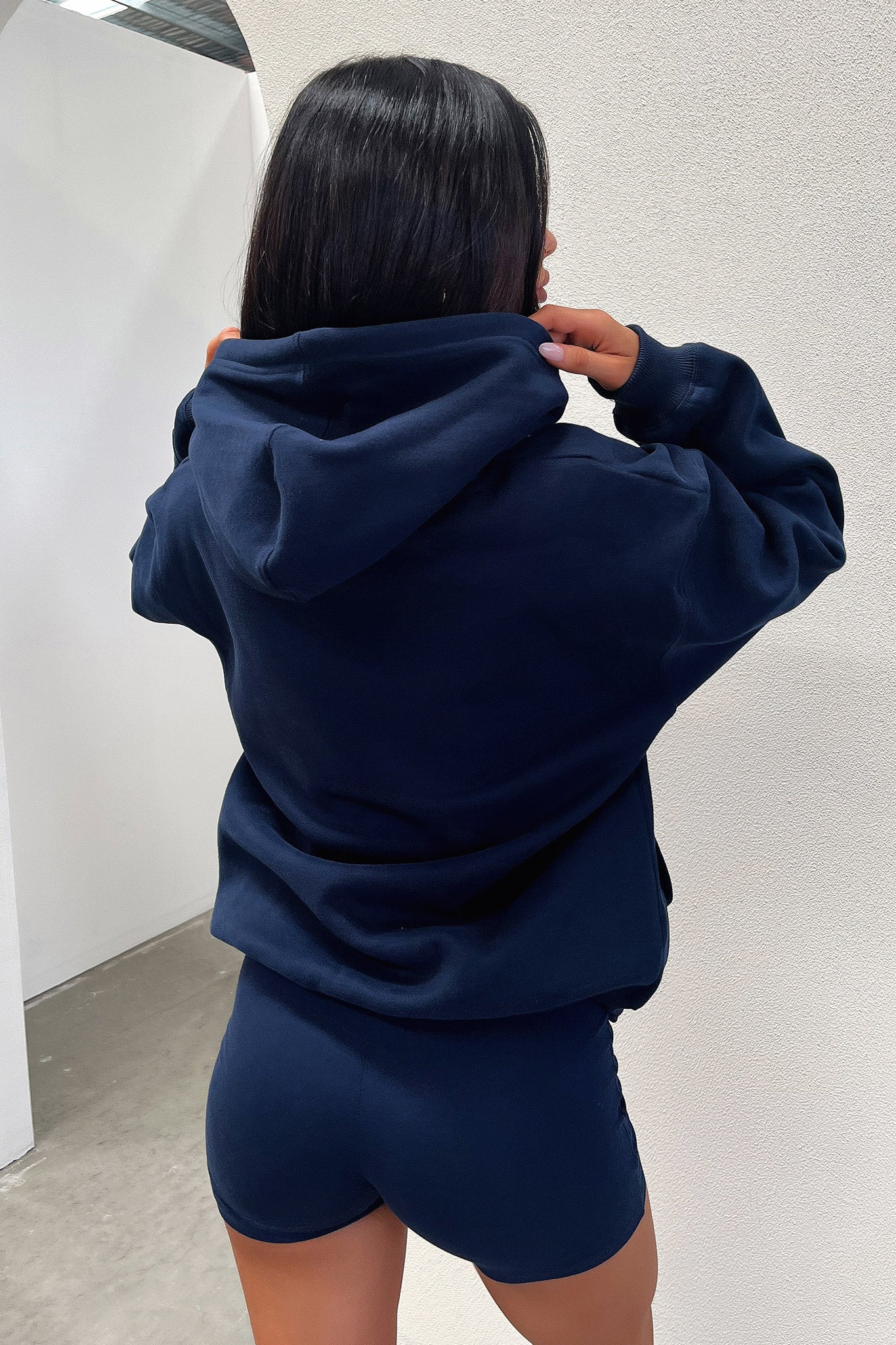 Jaska Hoodie - Navy-Coutiqo