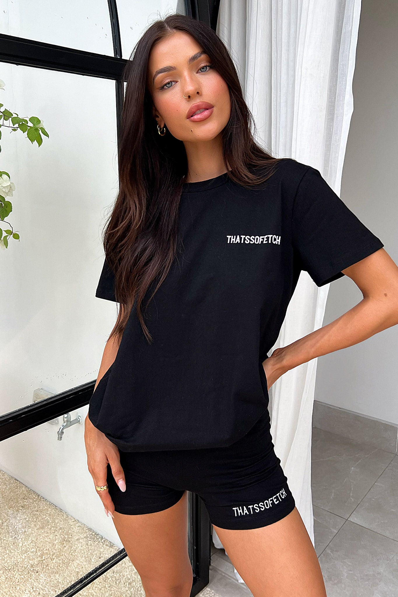 Jaska Bike Shorts - Black-Coutiqo