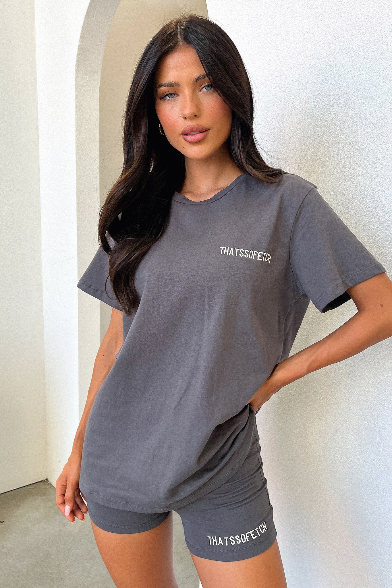 Jaska Bike Shorts - Charcoal-Coutiqo