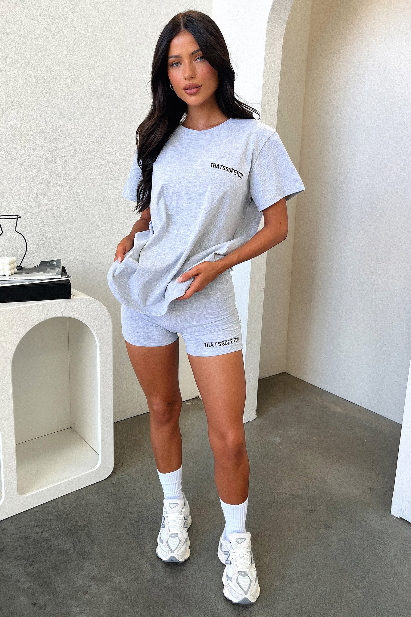 Jaska Bike Shorts - Grey-Coutiqo