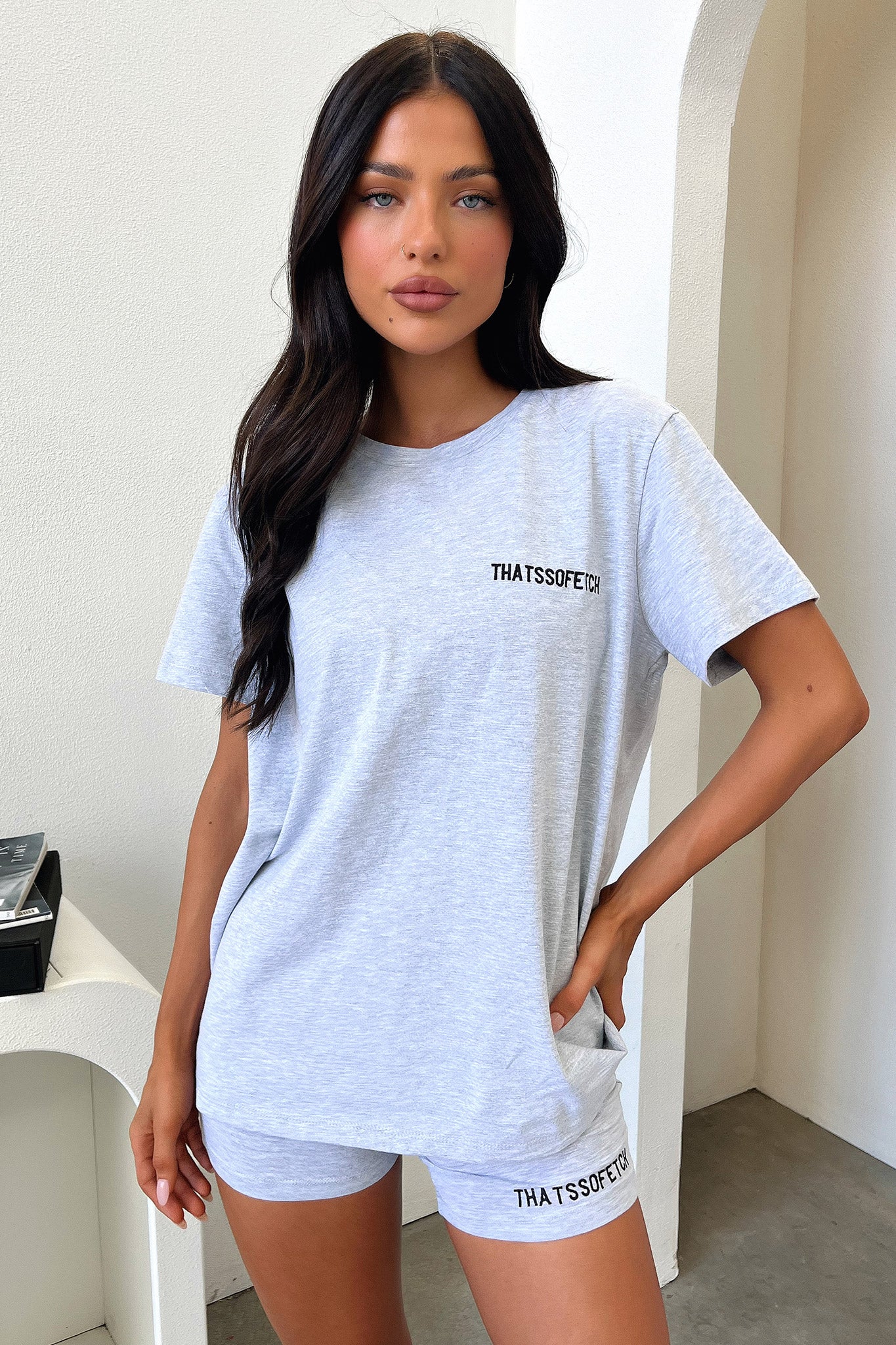 Jaska Bike Shorts - Grey-Coutiqo