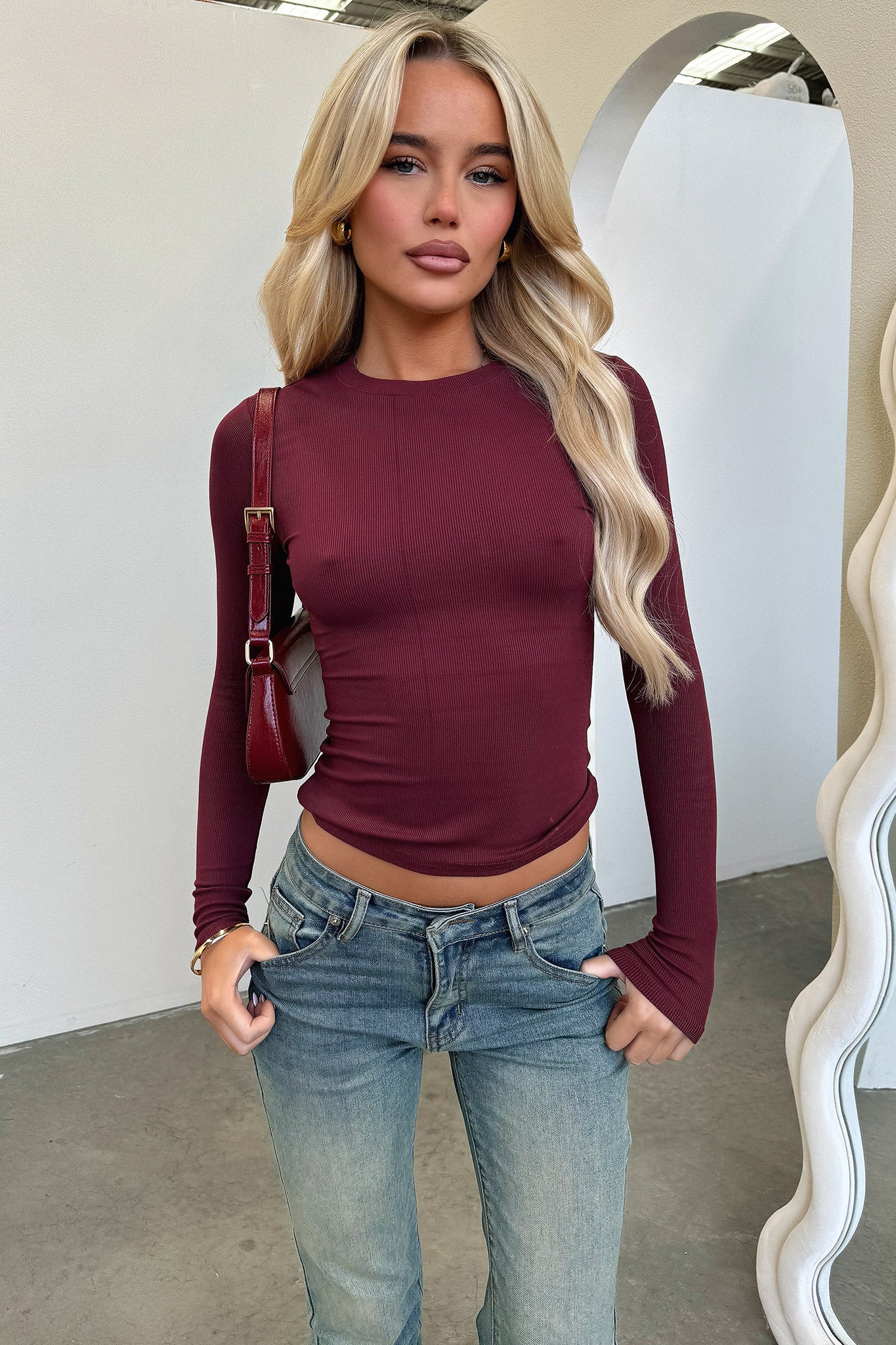 Taylyn Jeans - Faded Denim-Coutiqo