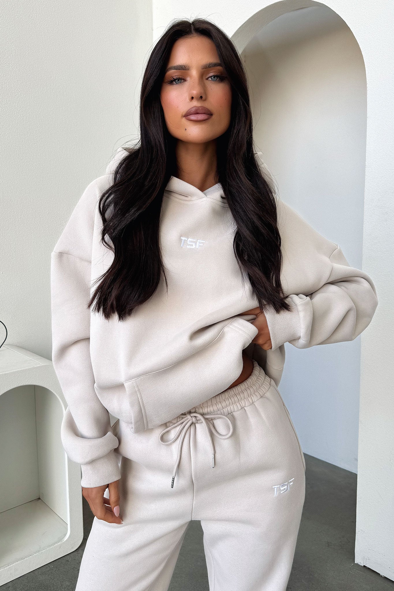 Kaztek Sweatpants - Bone-Coutiqo