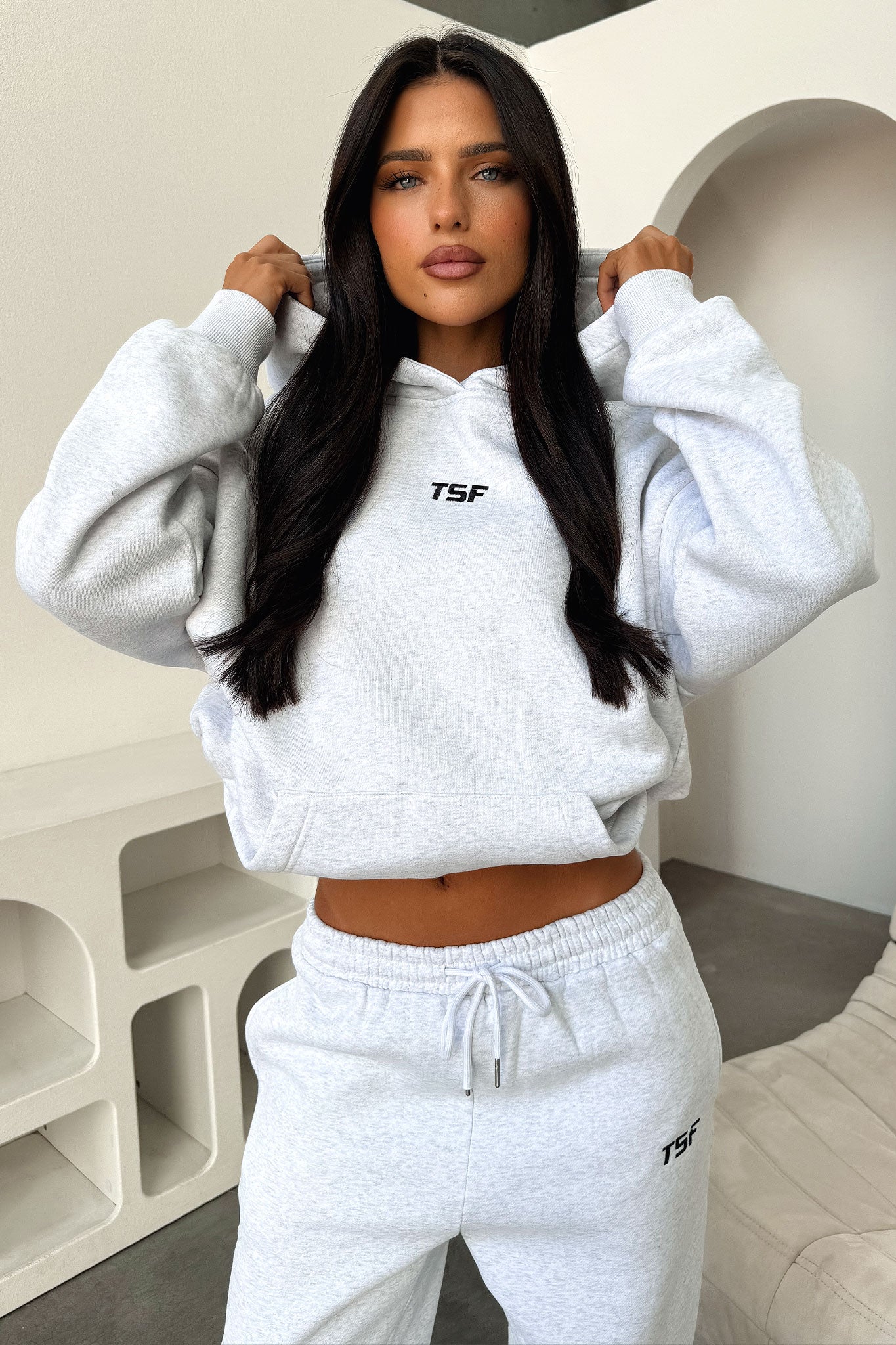 Kaztek Hoodie - Grey-Coutiqo
