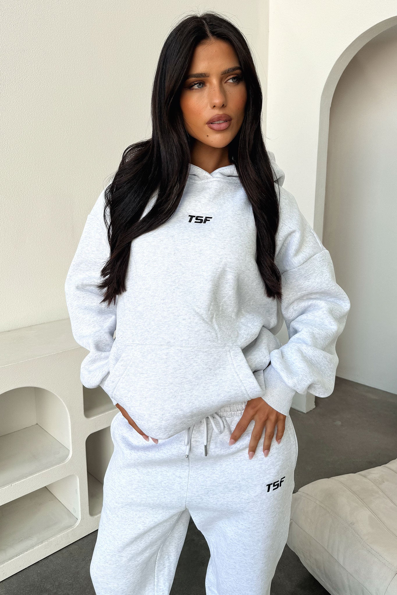 Kaztek Hoodie - Grey-Coutiqo