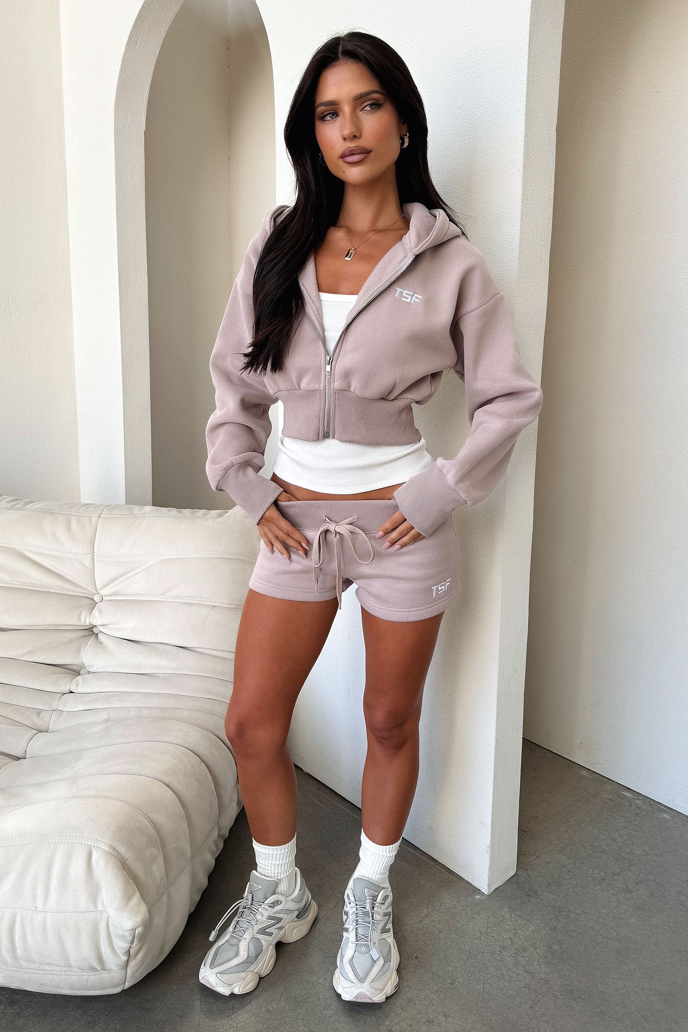 Kaztek Low Rise Shorts - Mocha-Coutiqo