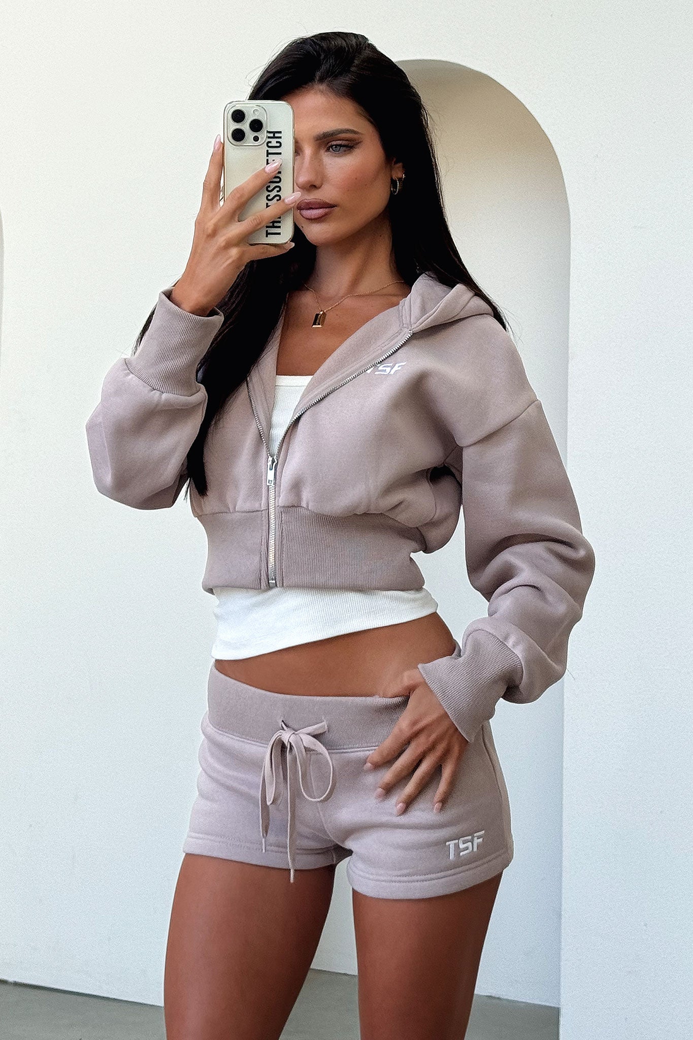 Kaztek Low Rise Shorts - Mocha-Coutiqo