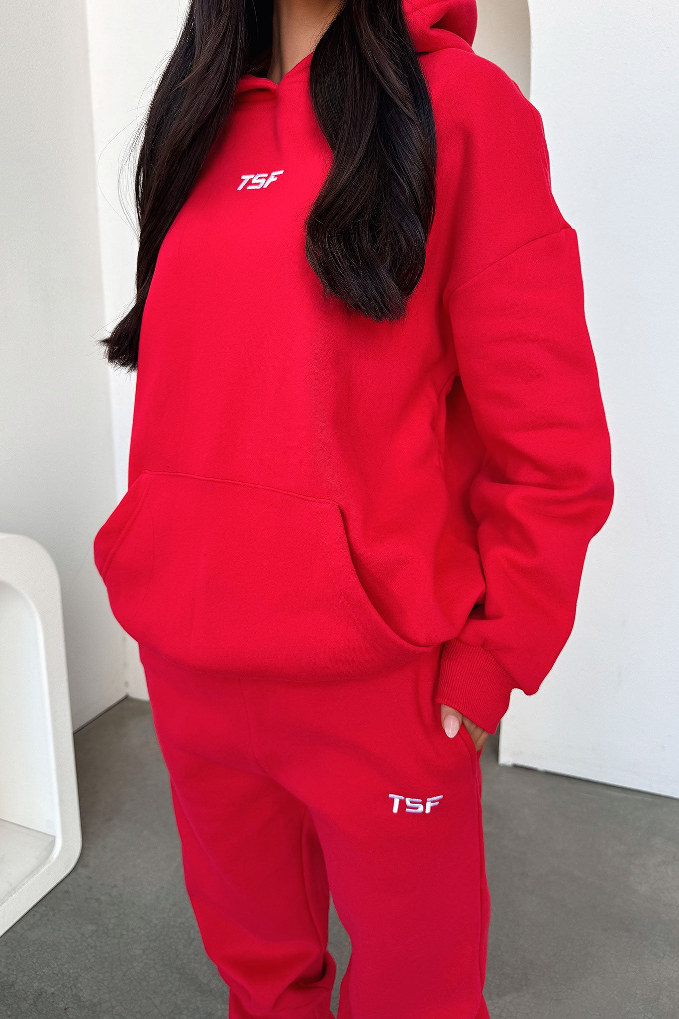 Kaztek Sweatpants - Red-Coutiqo