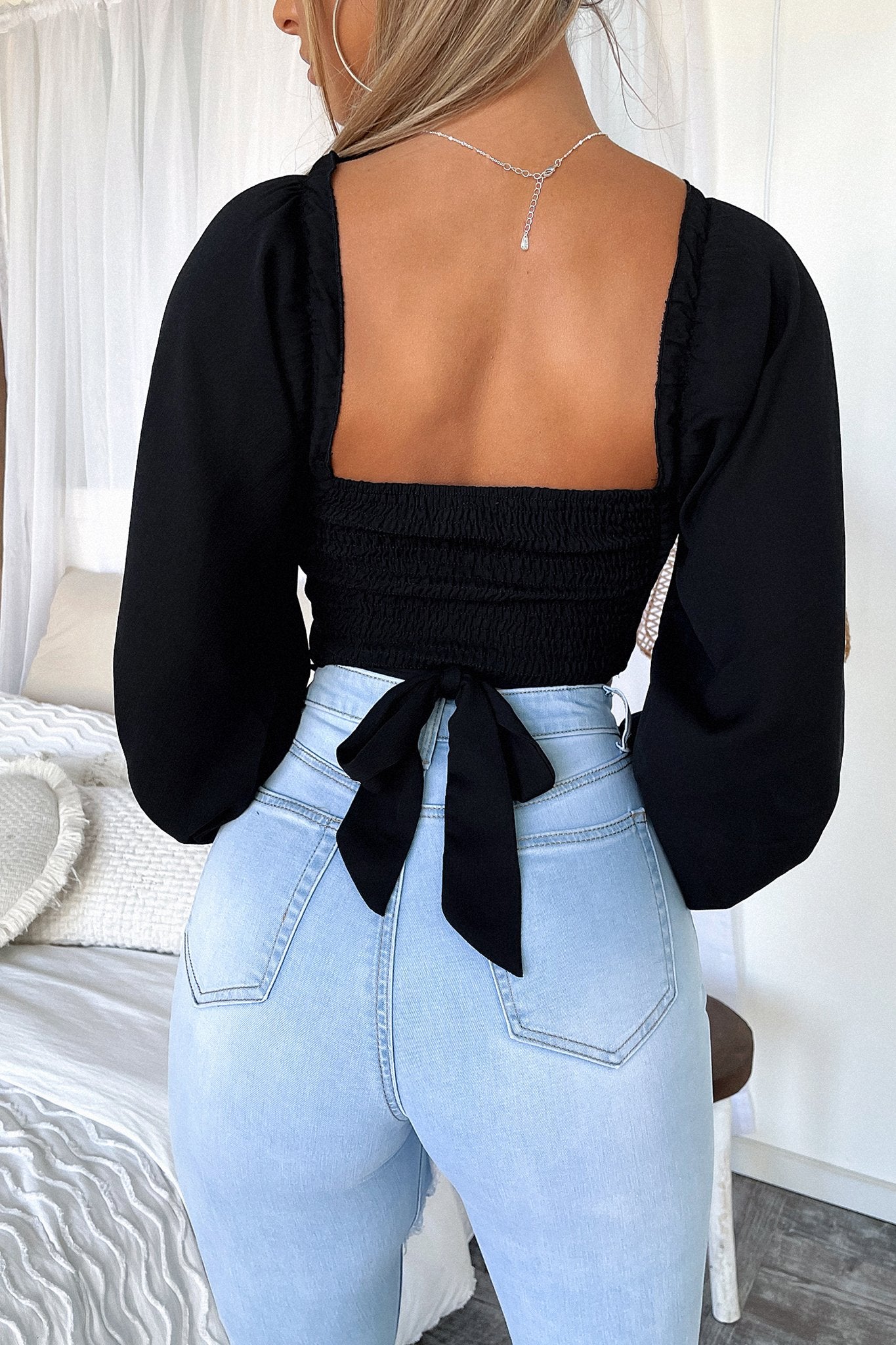 Kingsley Crop - Black-Coutiqo