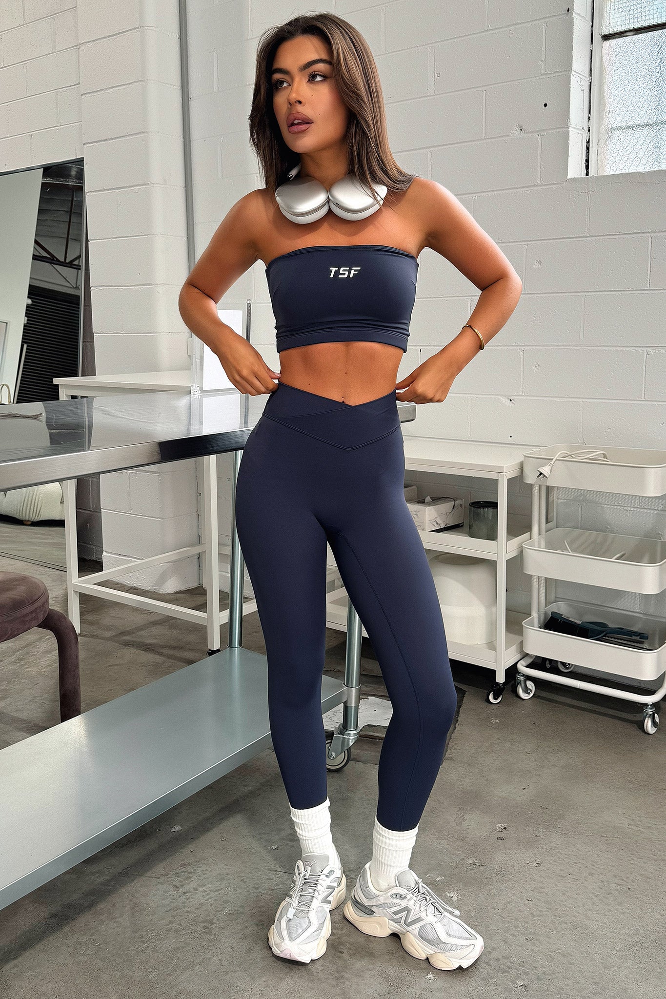 Reddick Tights - Navy-Coutiqo