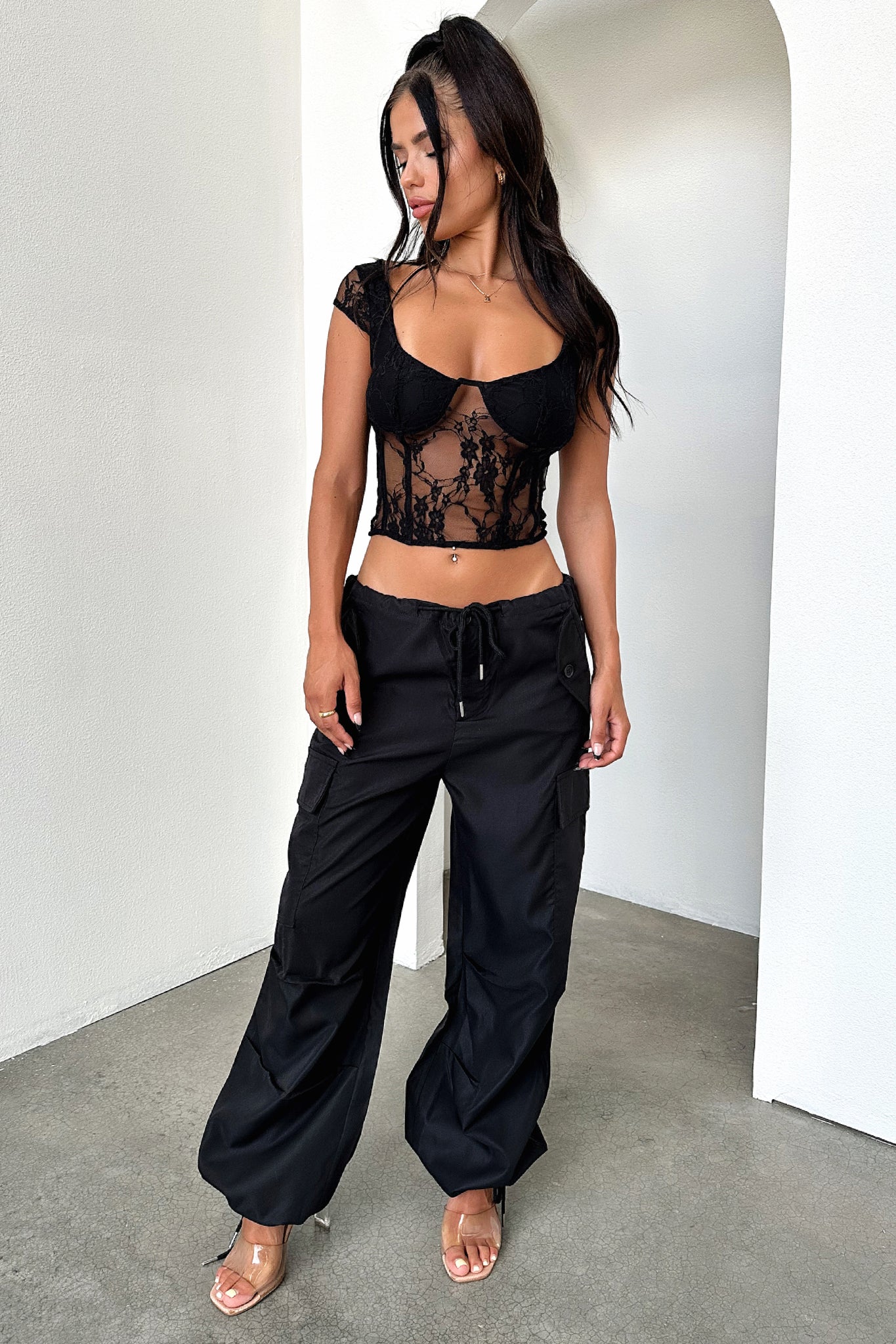 Kurtis Pants - Black-Coutiqo