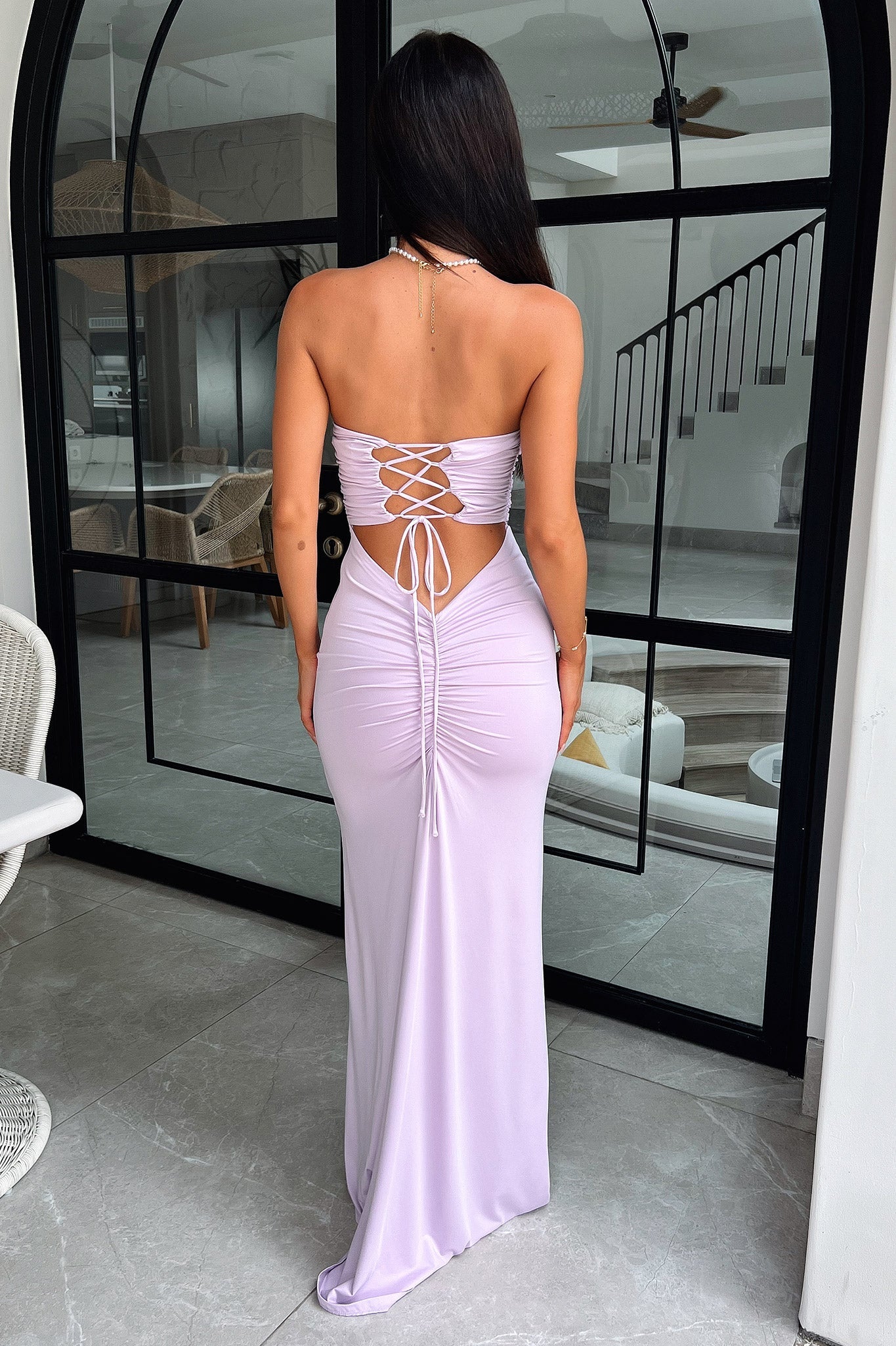 Lahara Maxi Dress - Lilac-Coutiqo