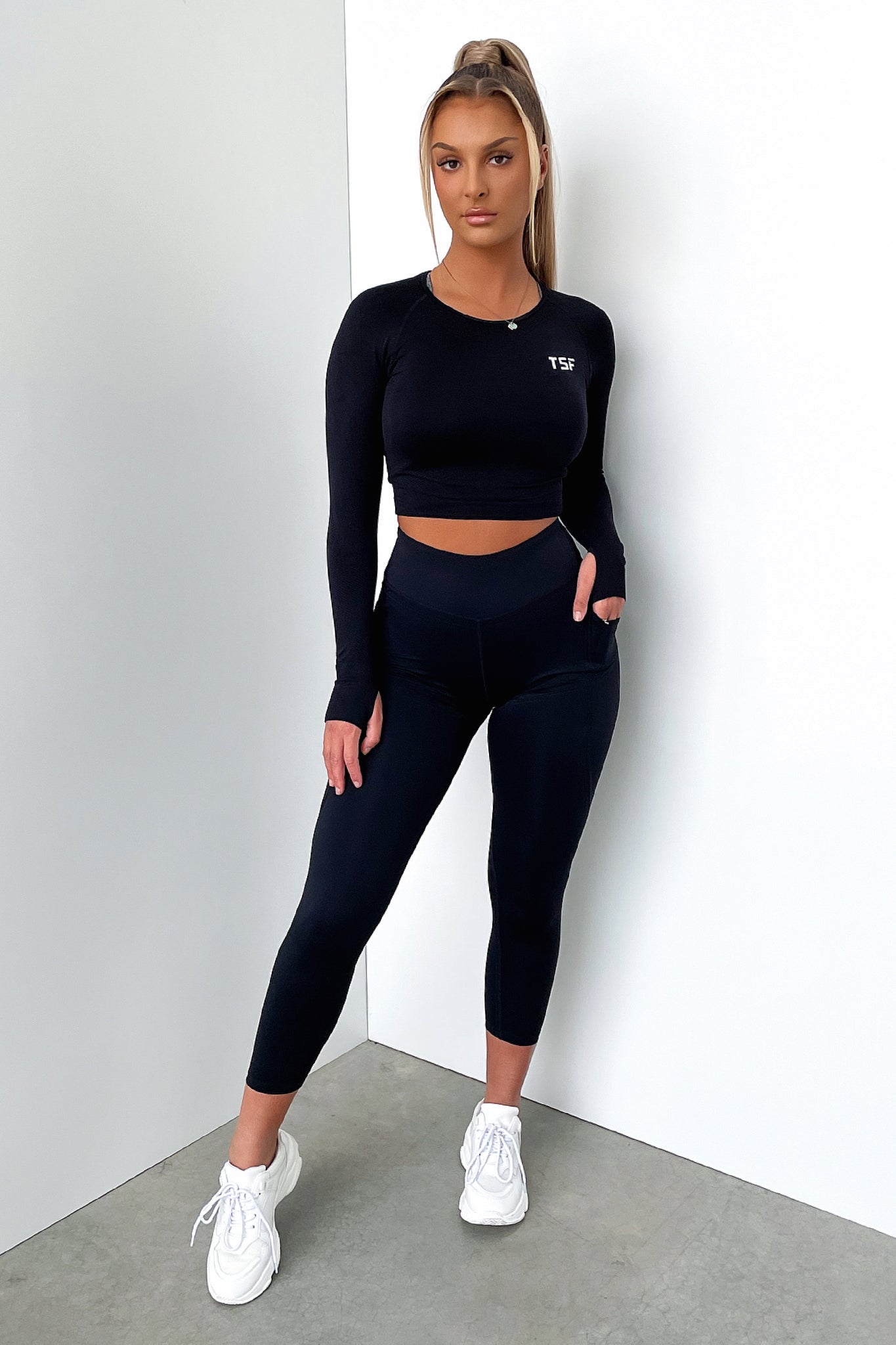 Lexi Tights - Black-Coutiqo