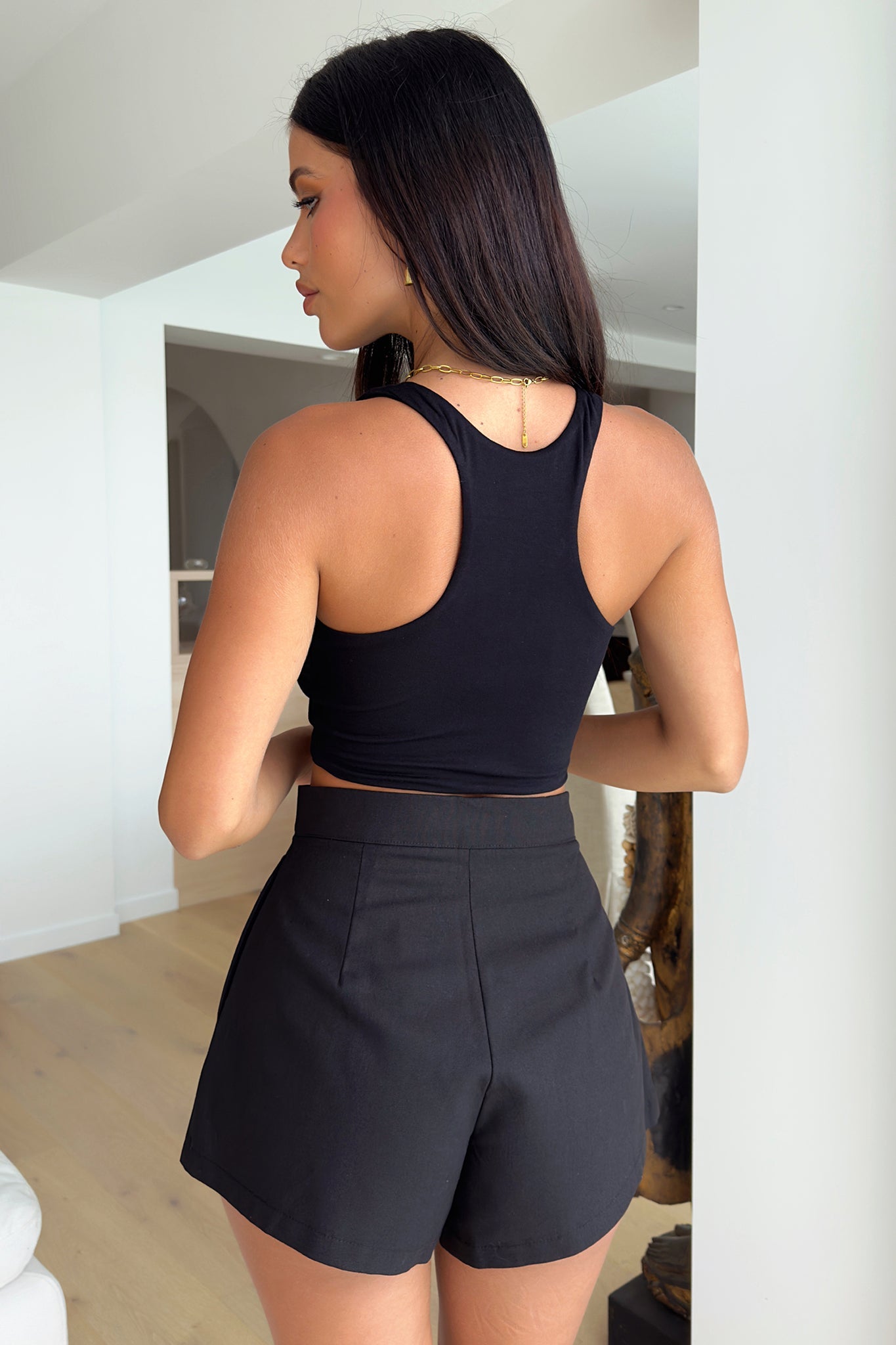 Liani Crop - Black-Coutiqo