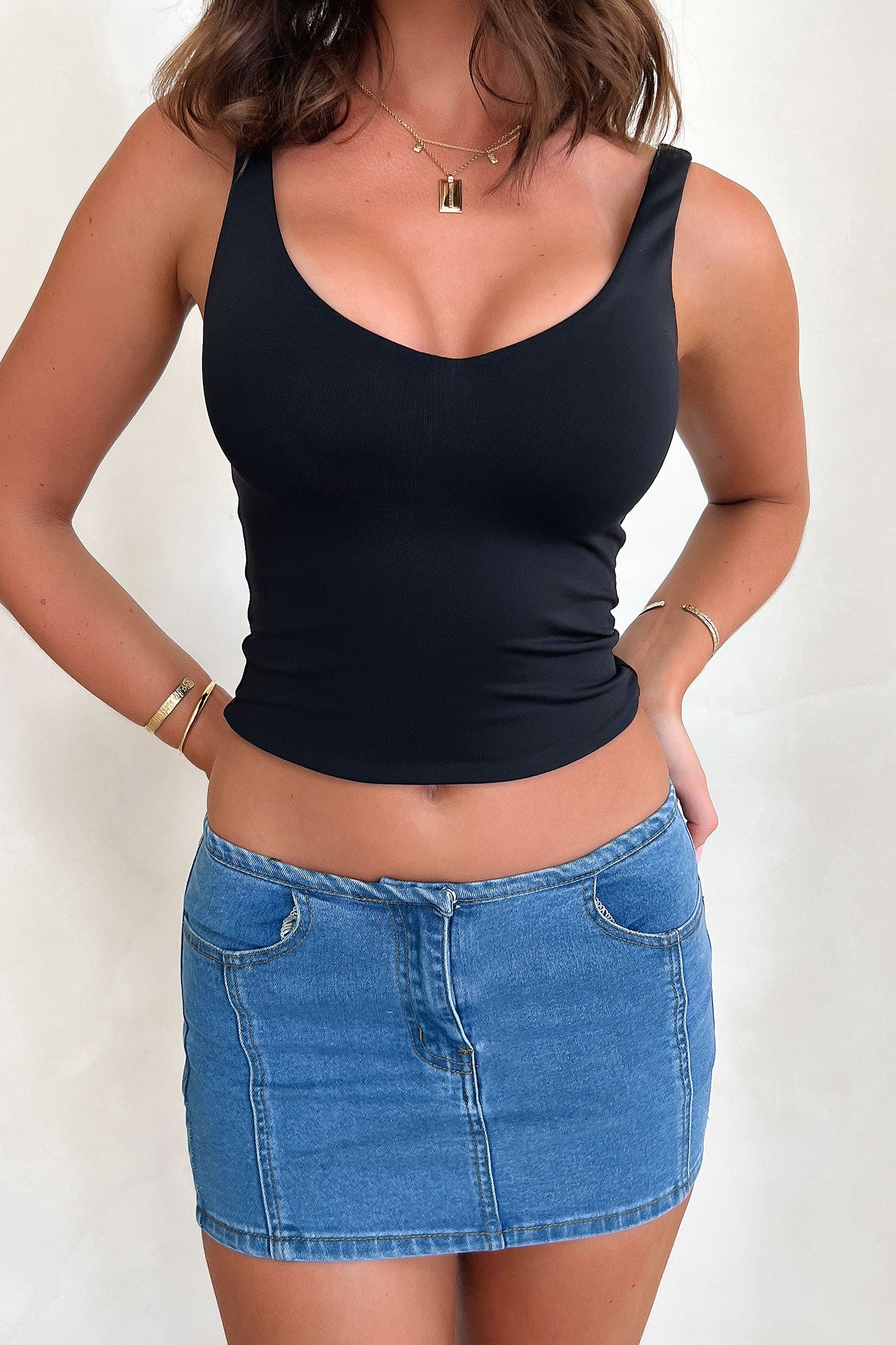 Lilia Top - Black-Coutiqo