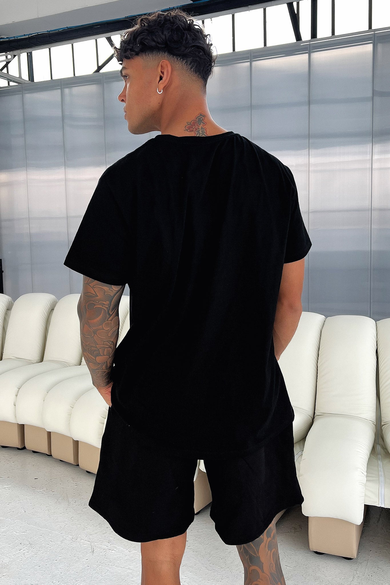 Limited Edition 3/4 Shorts - Black-Coutiqo