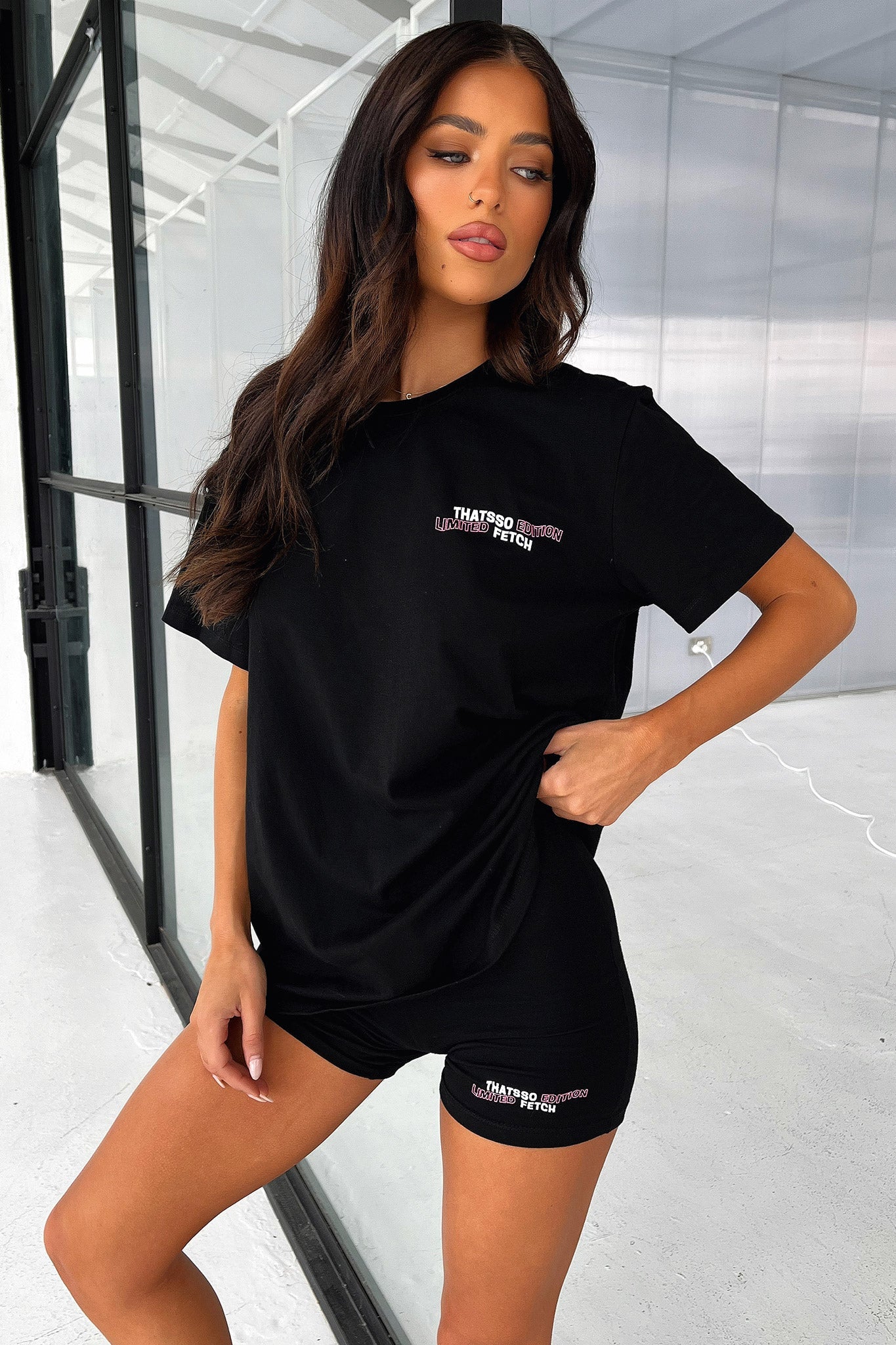 Limited Edition Oversized Tee - Black-Coutiqo