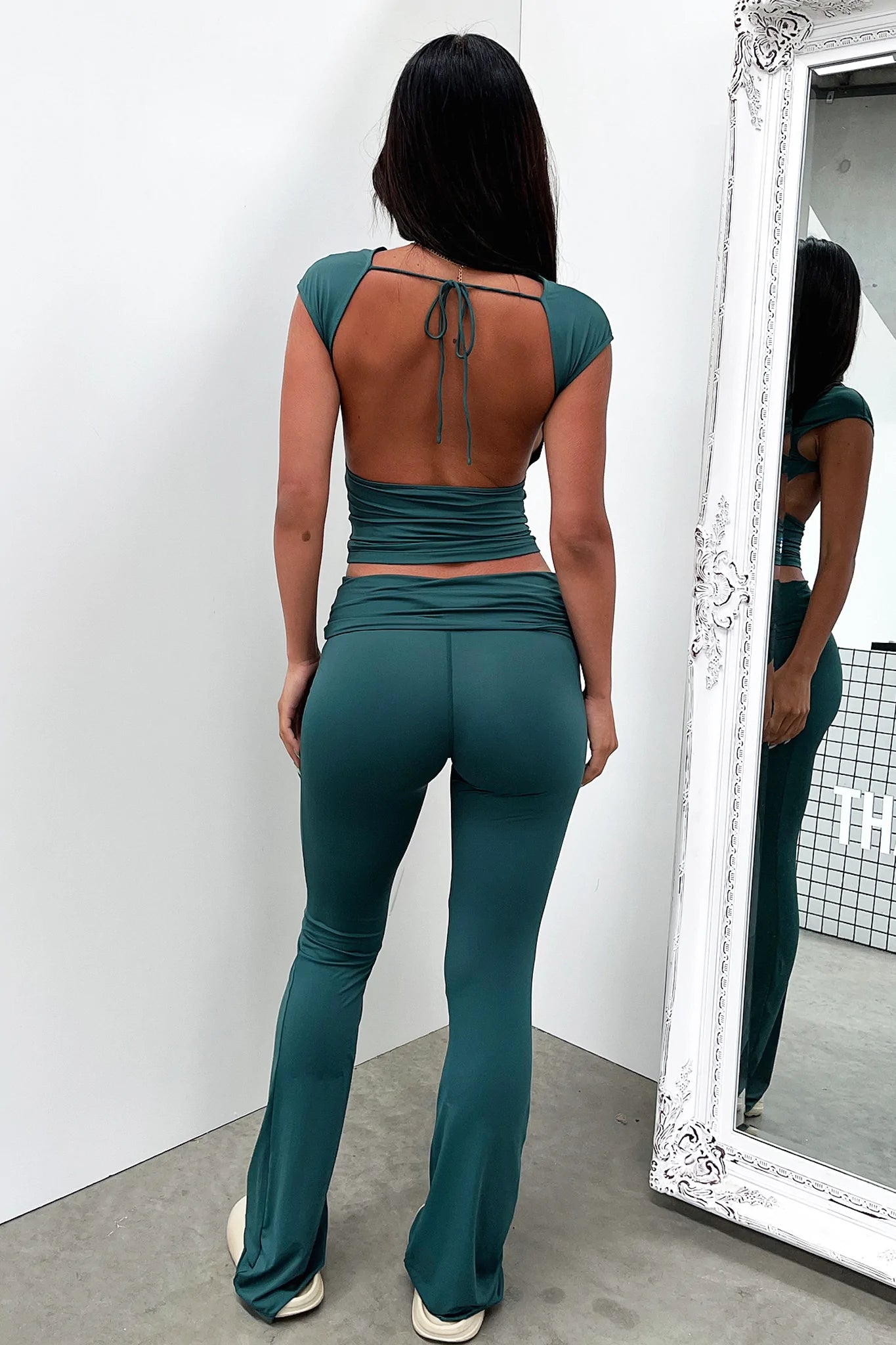Lioness Uno Tie Top - Jungle Green-Coutiqo