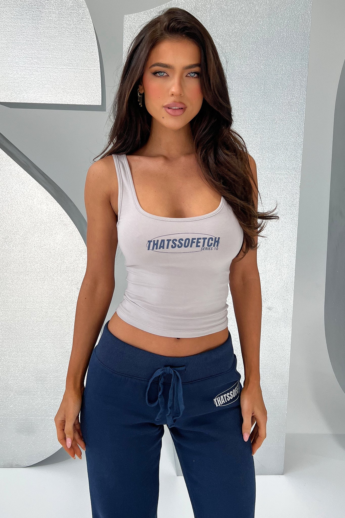 Series 10 Singlet - Grey-Coutiqo