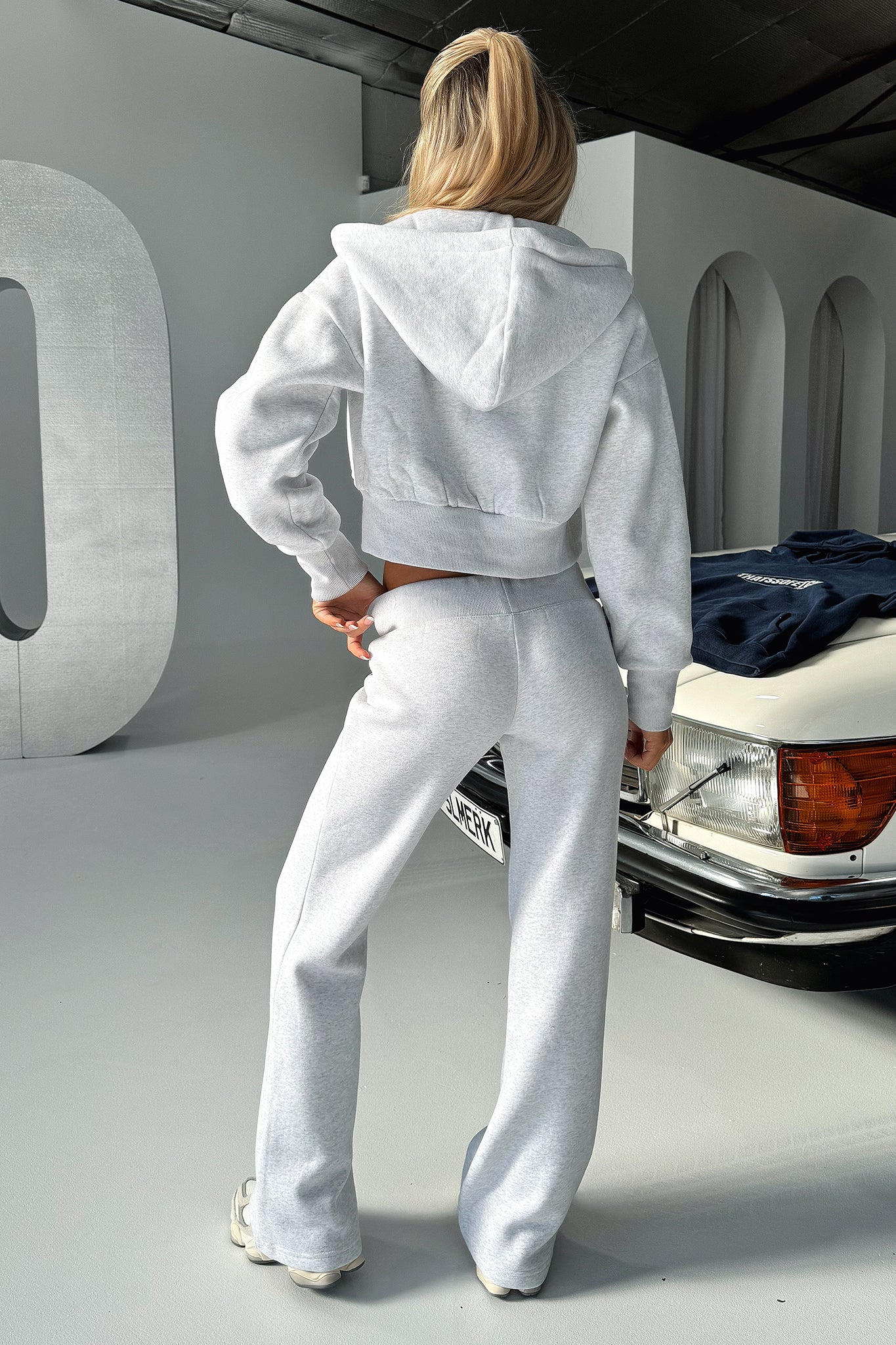 Series 10 Low Rise Sweatpants - Grey-Coutiqo