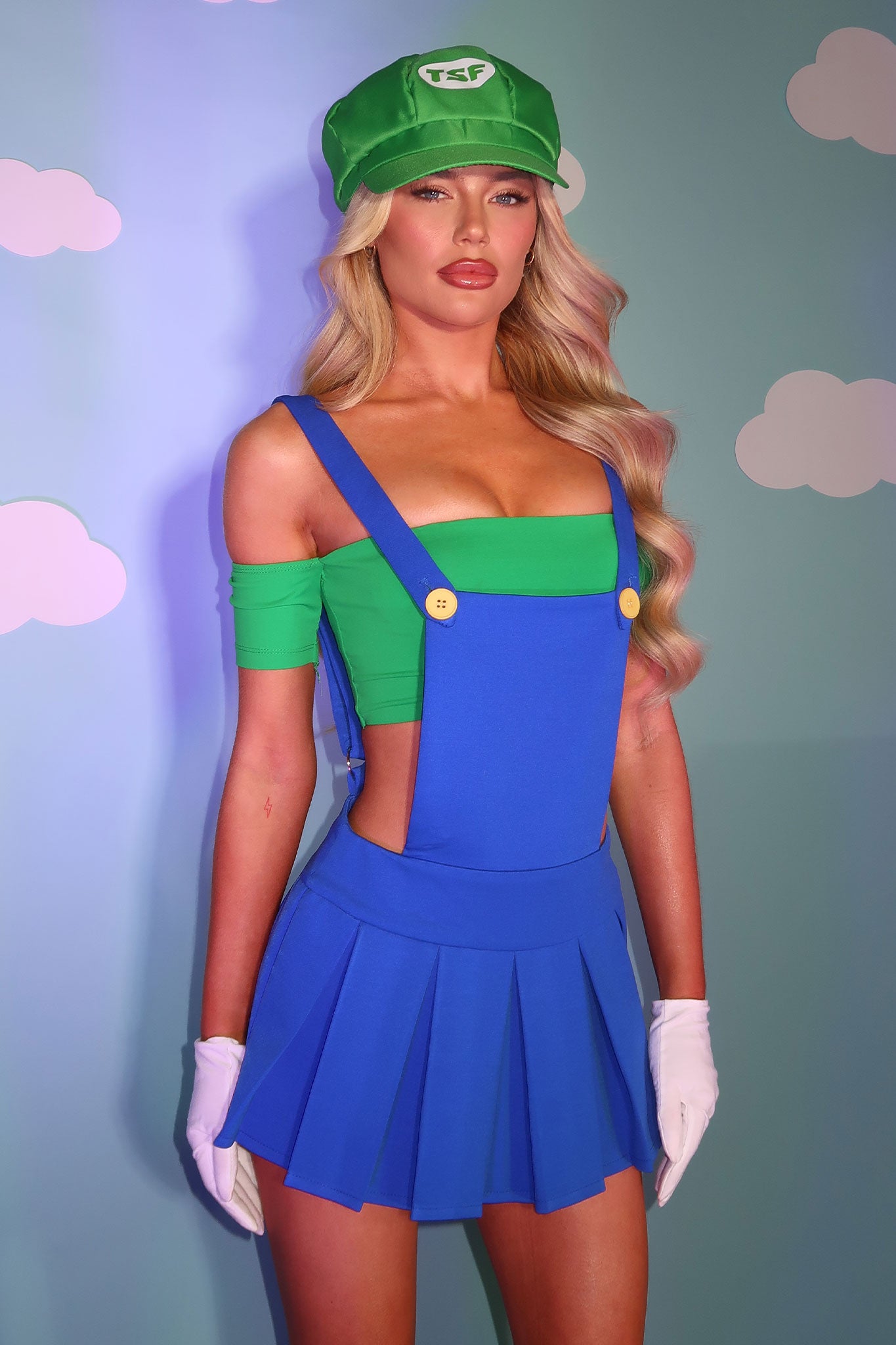 Level Up 2 Piece Set - Green/Blue-Coutiqo