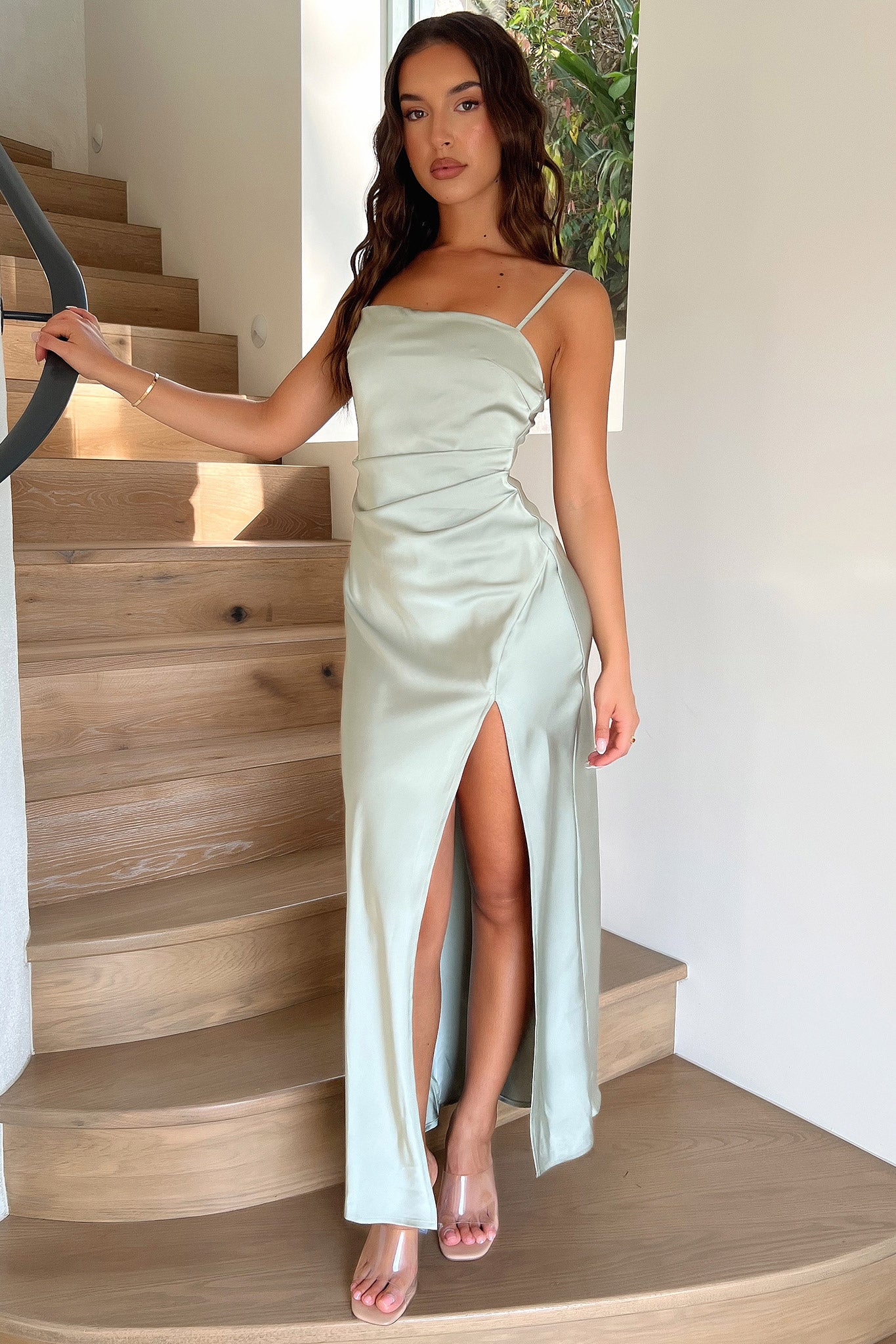 Manesh Maxi Dress - Sage-Coutiqo