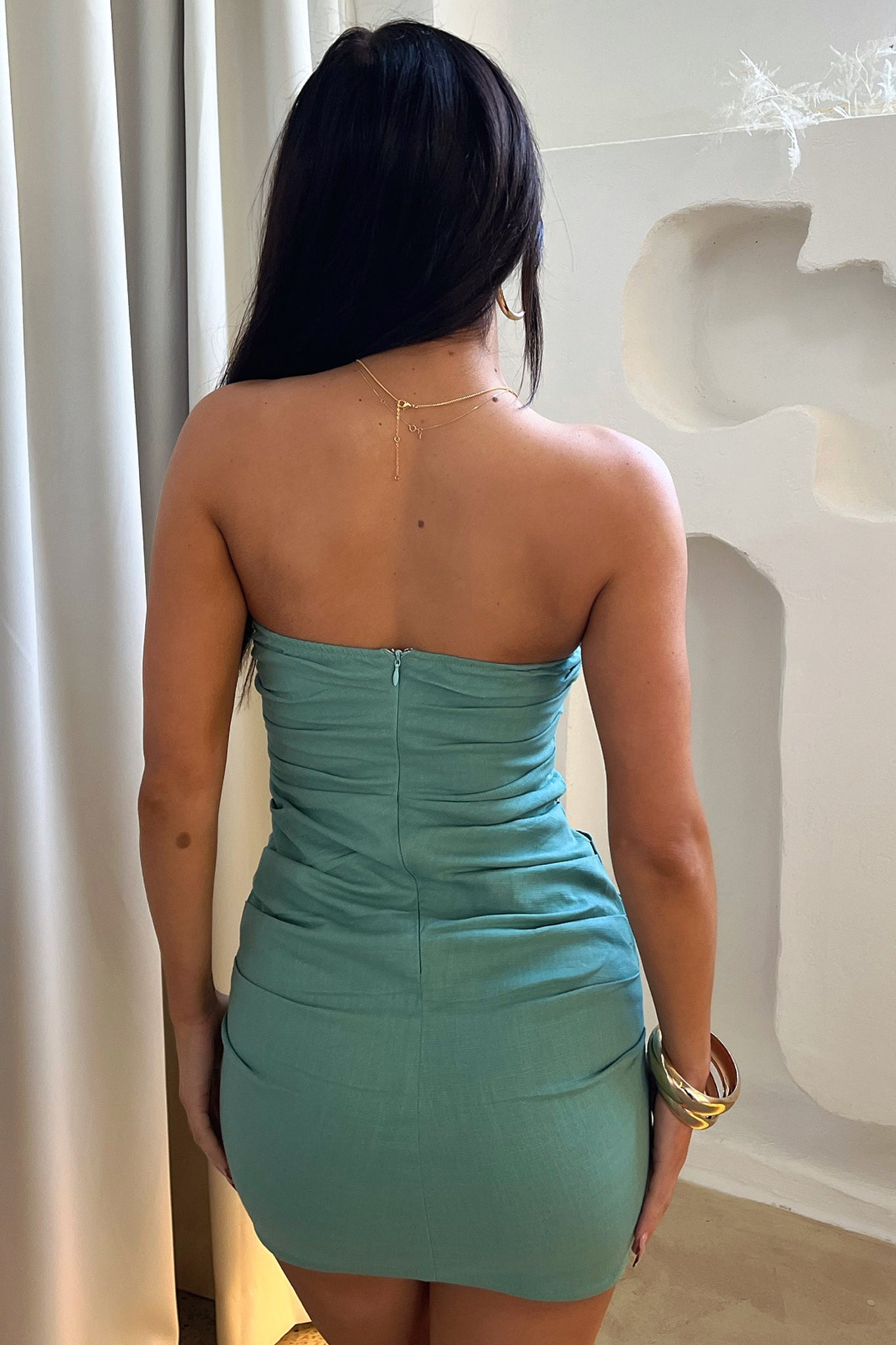 Marina Dress - Sage-Coutiqo