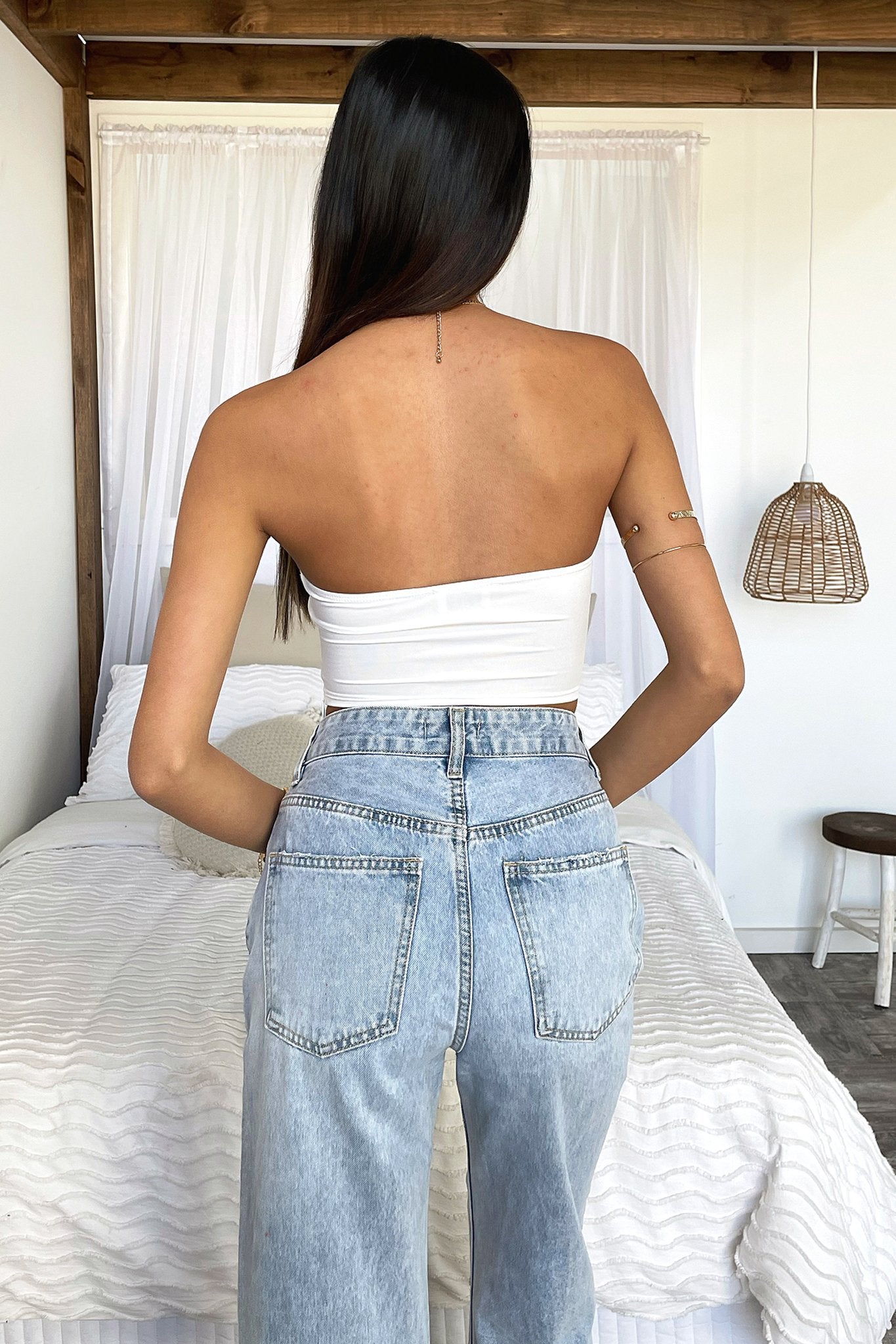 Mace Crop - White-Coutiqo