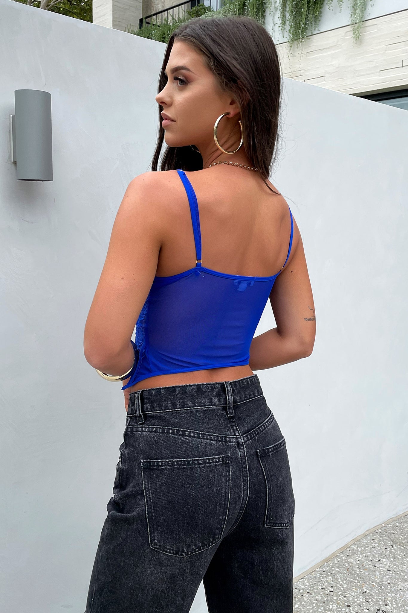 Meduri Bustier- Royal Blue-Coutiqo