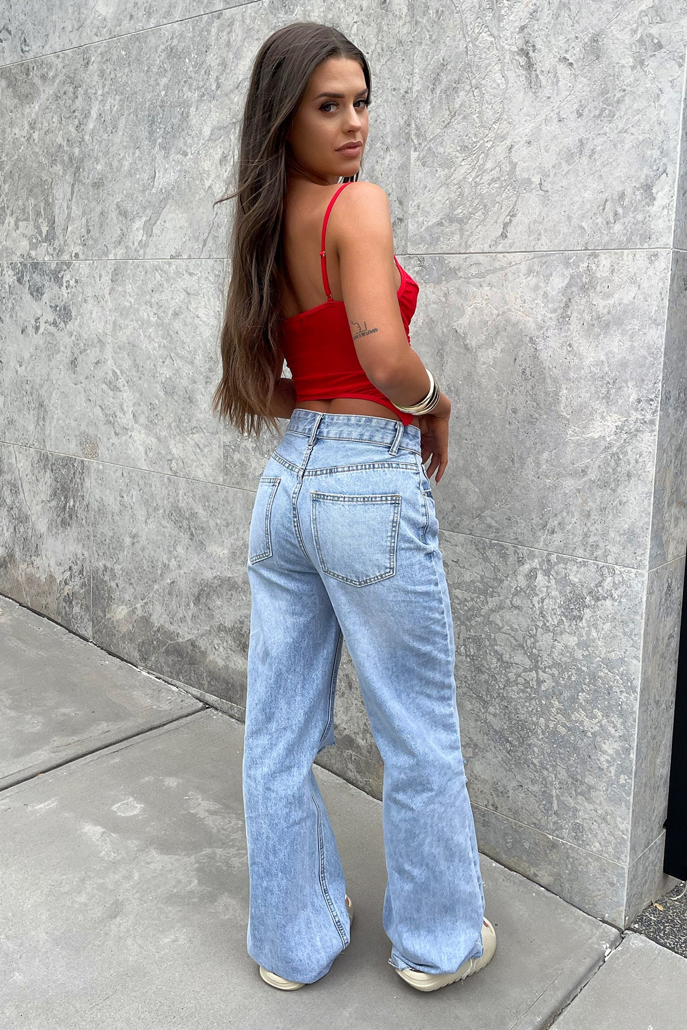 Meduri Bustier- Red-Coutiqo