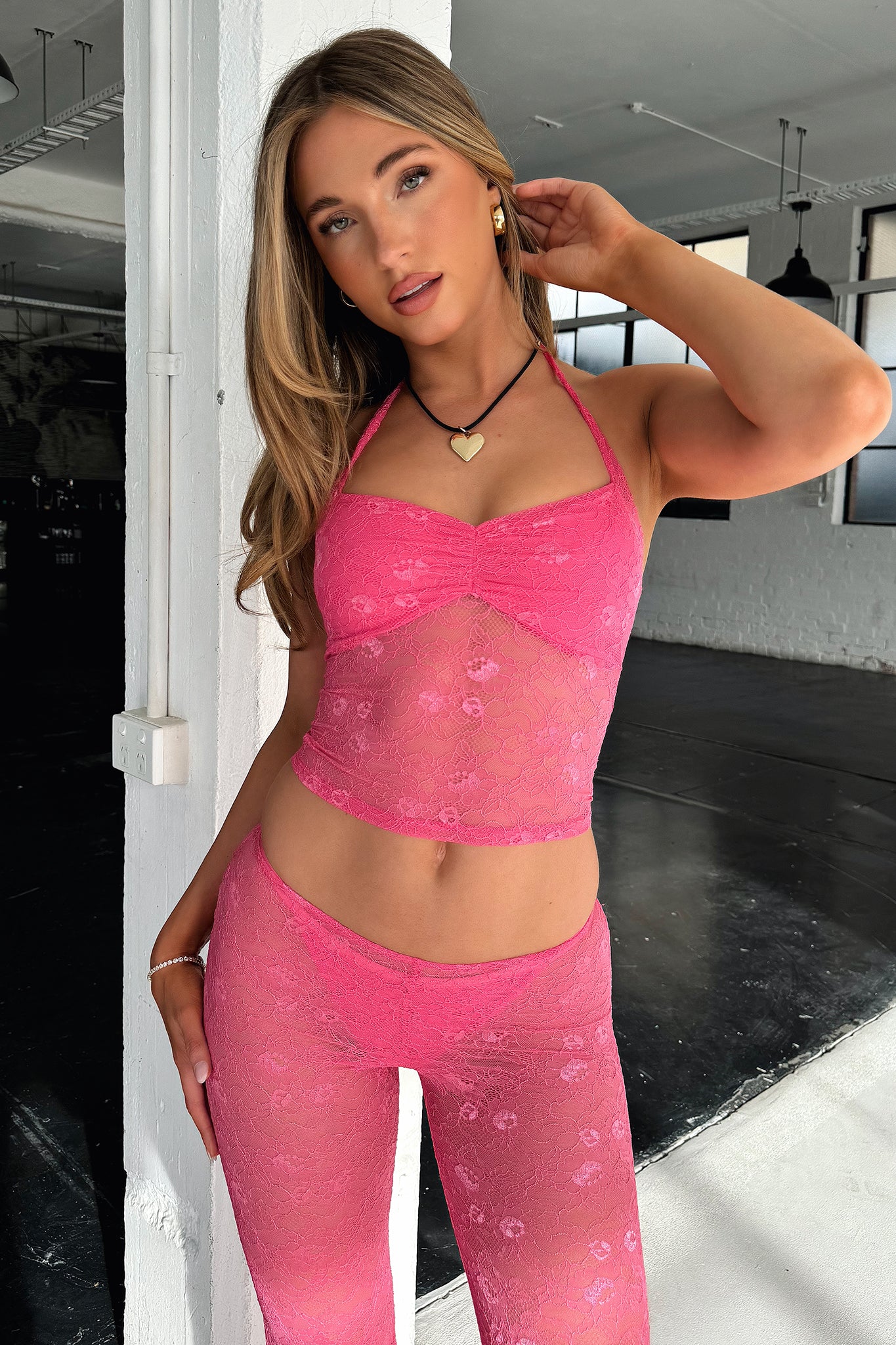 Melina Top - Hot Pink-Coutiqo