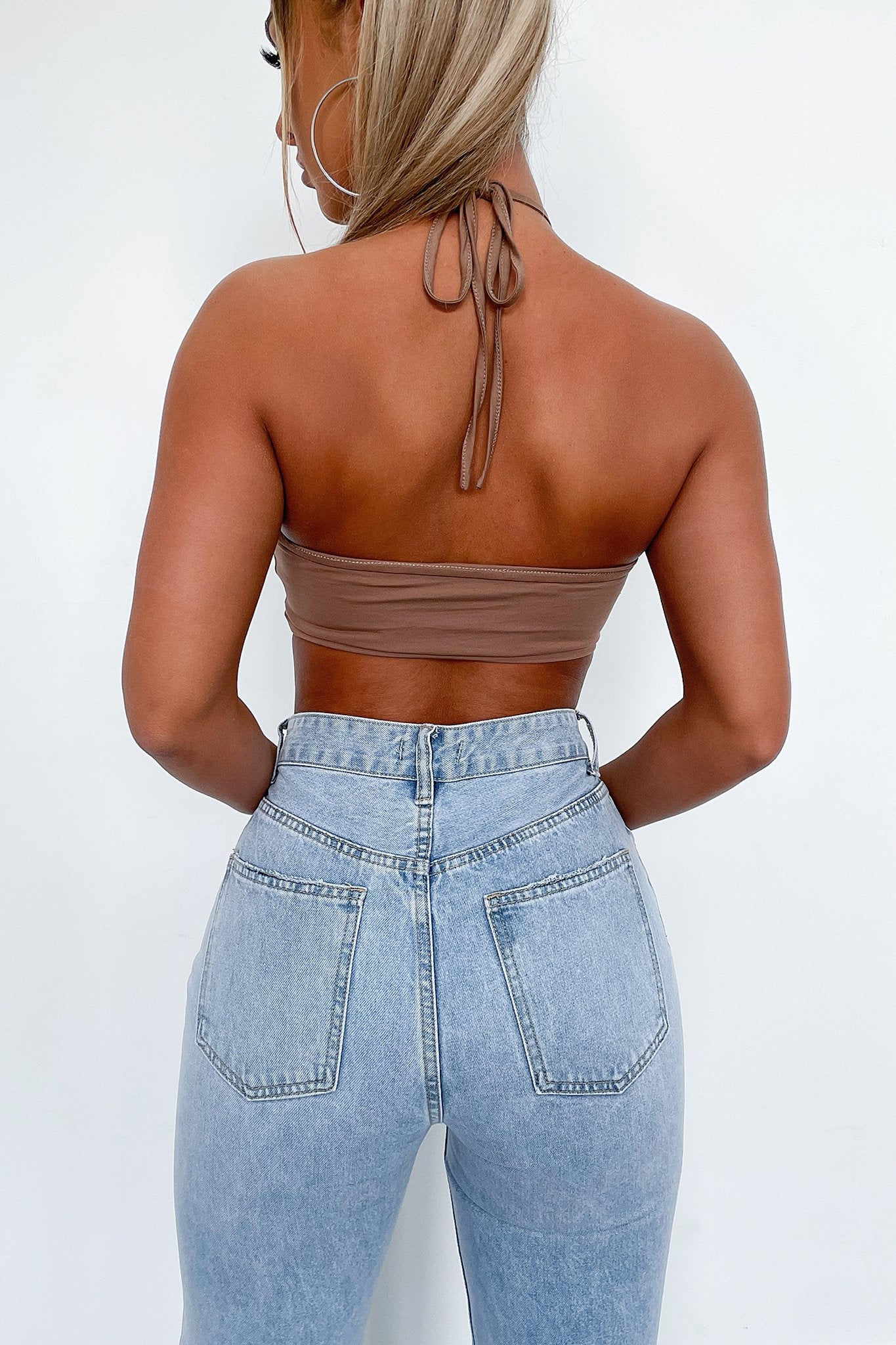 Mercede Crop - Brown-Coutiqo
