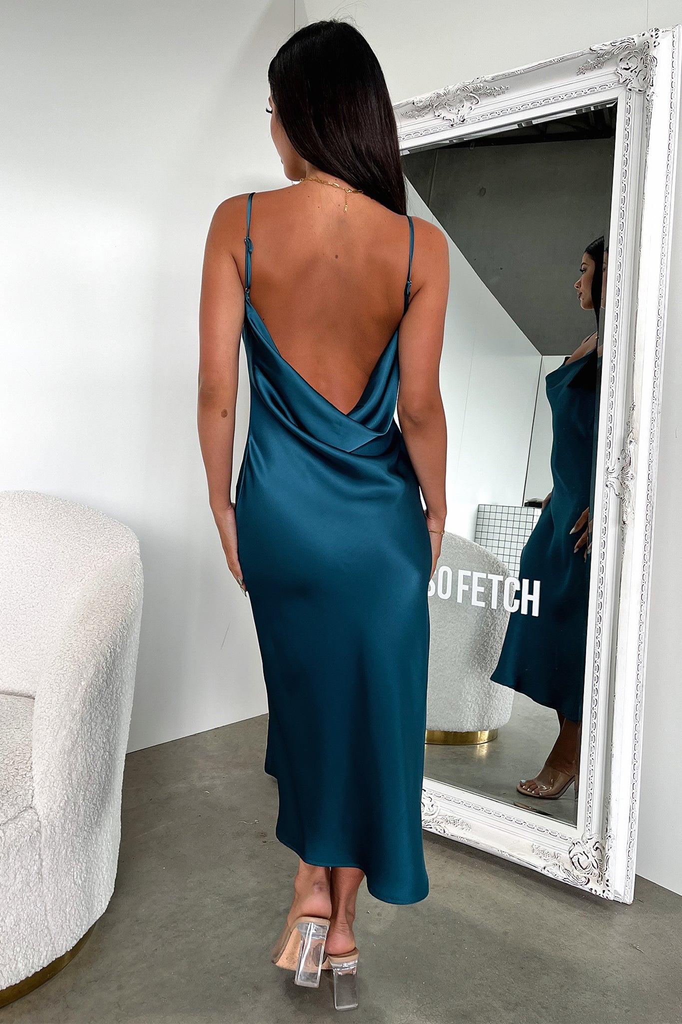 Melinda Maxi Dress - Emerald-Coutiqo