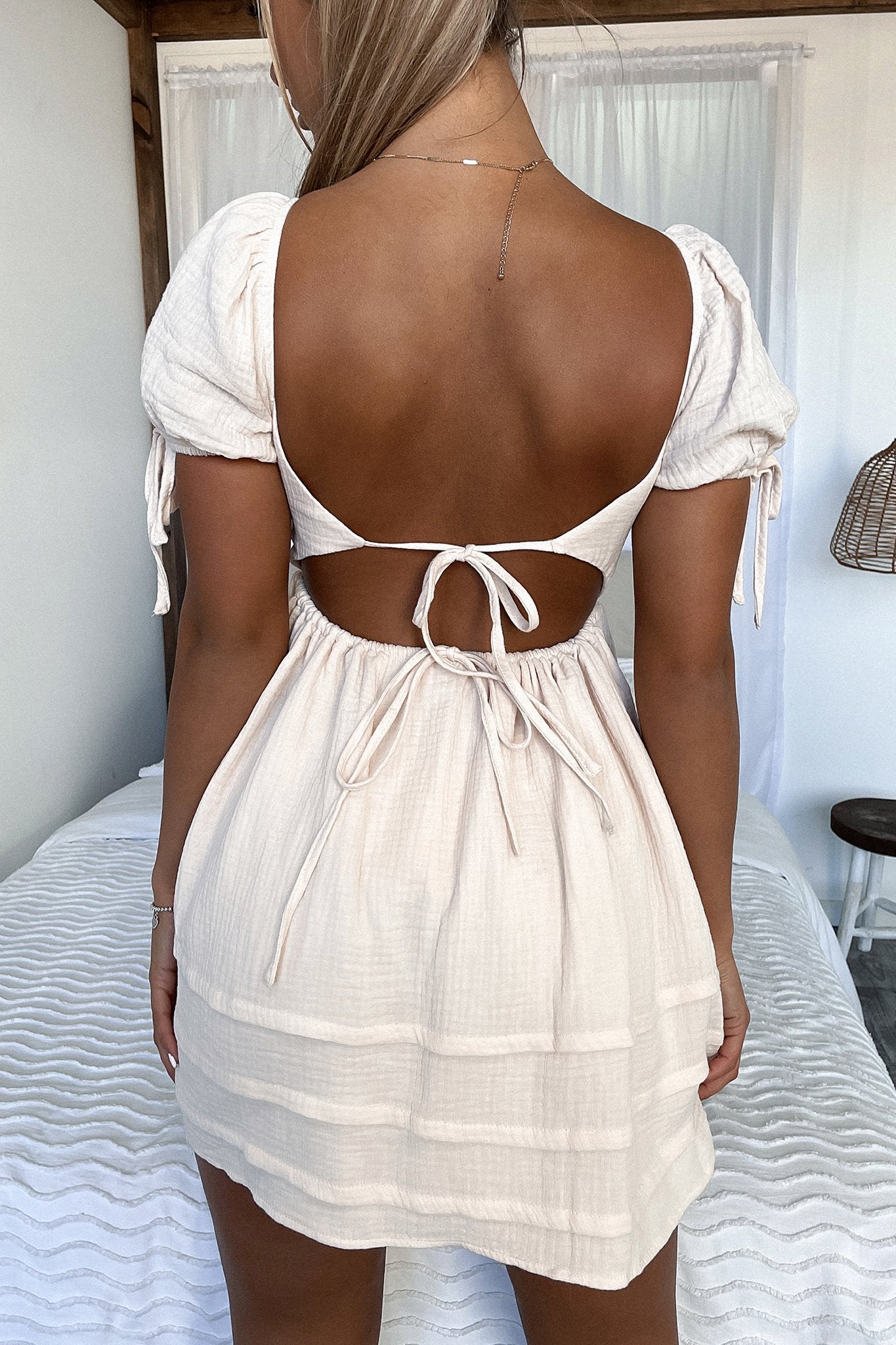 Missy Dress - Peach-Coutiqo