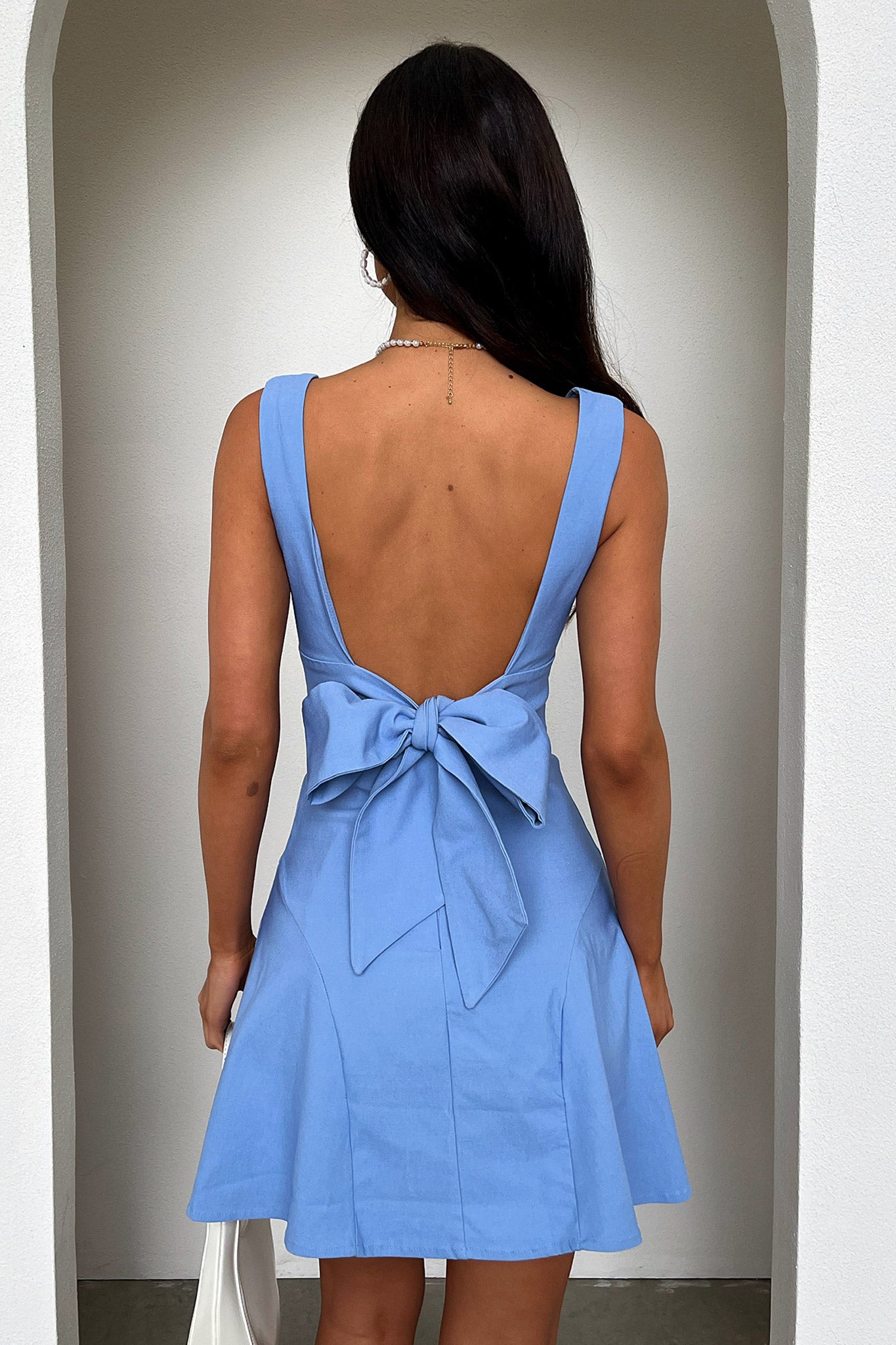 Morelle Dress - Blue-Coutiqo