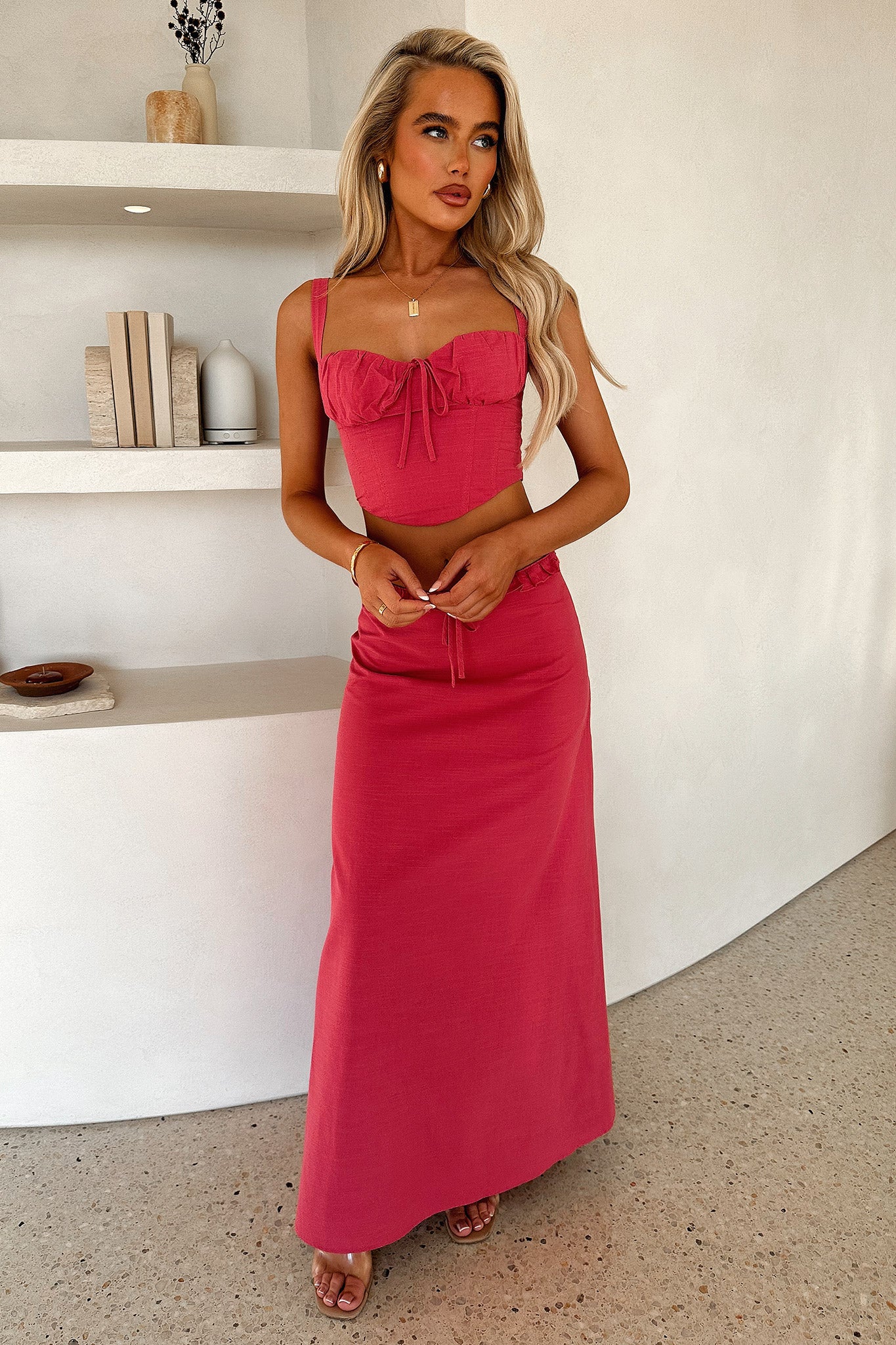 Nakia Top - Pink-Coutiqo