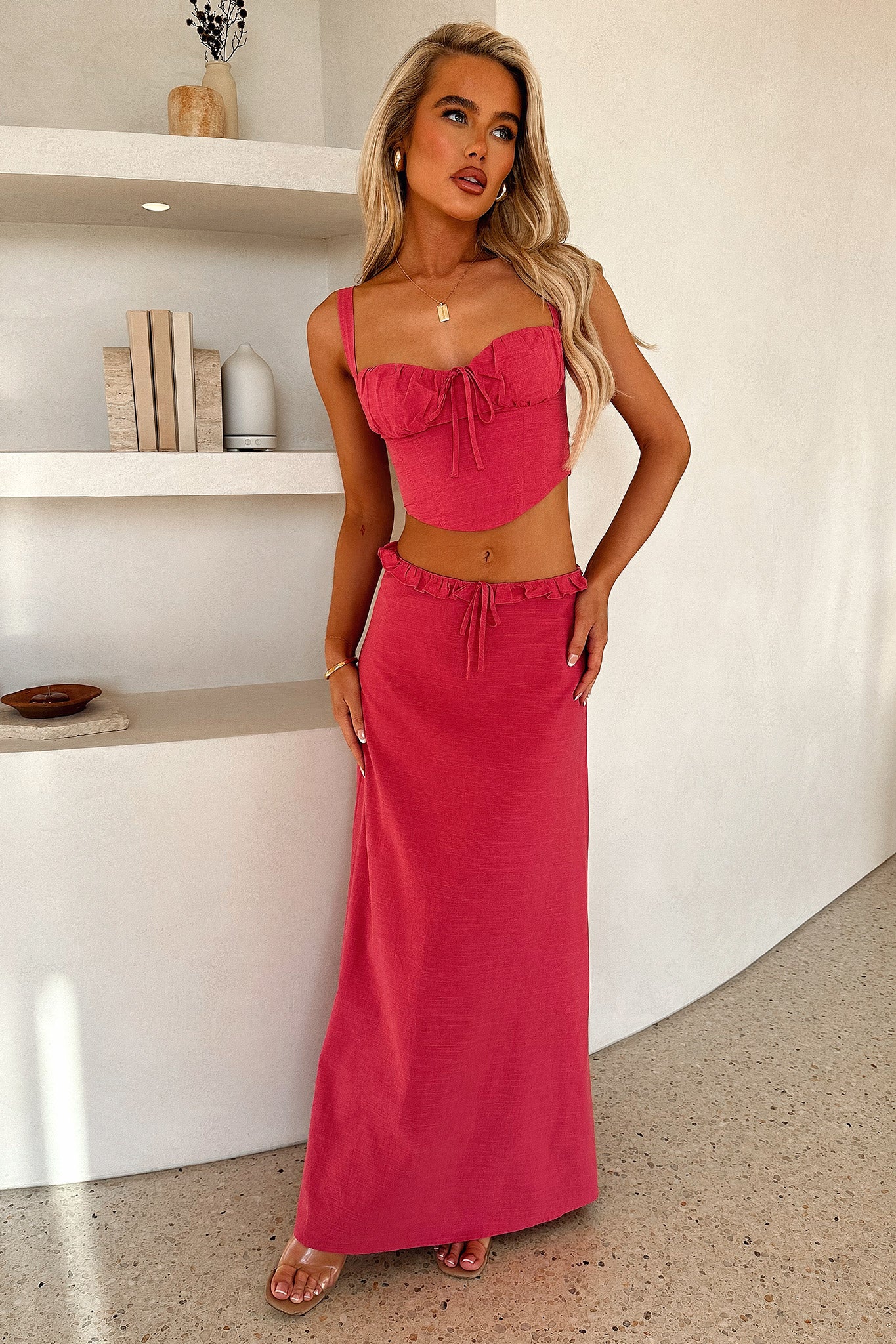 Nakia Top - Pink-Coutiqo