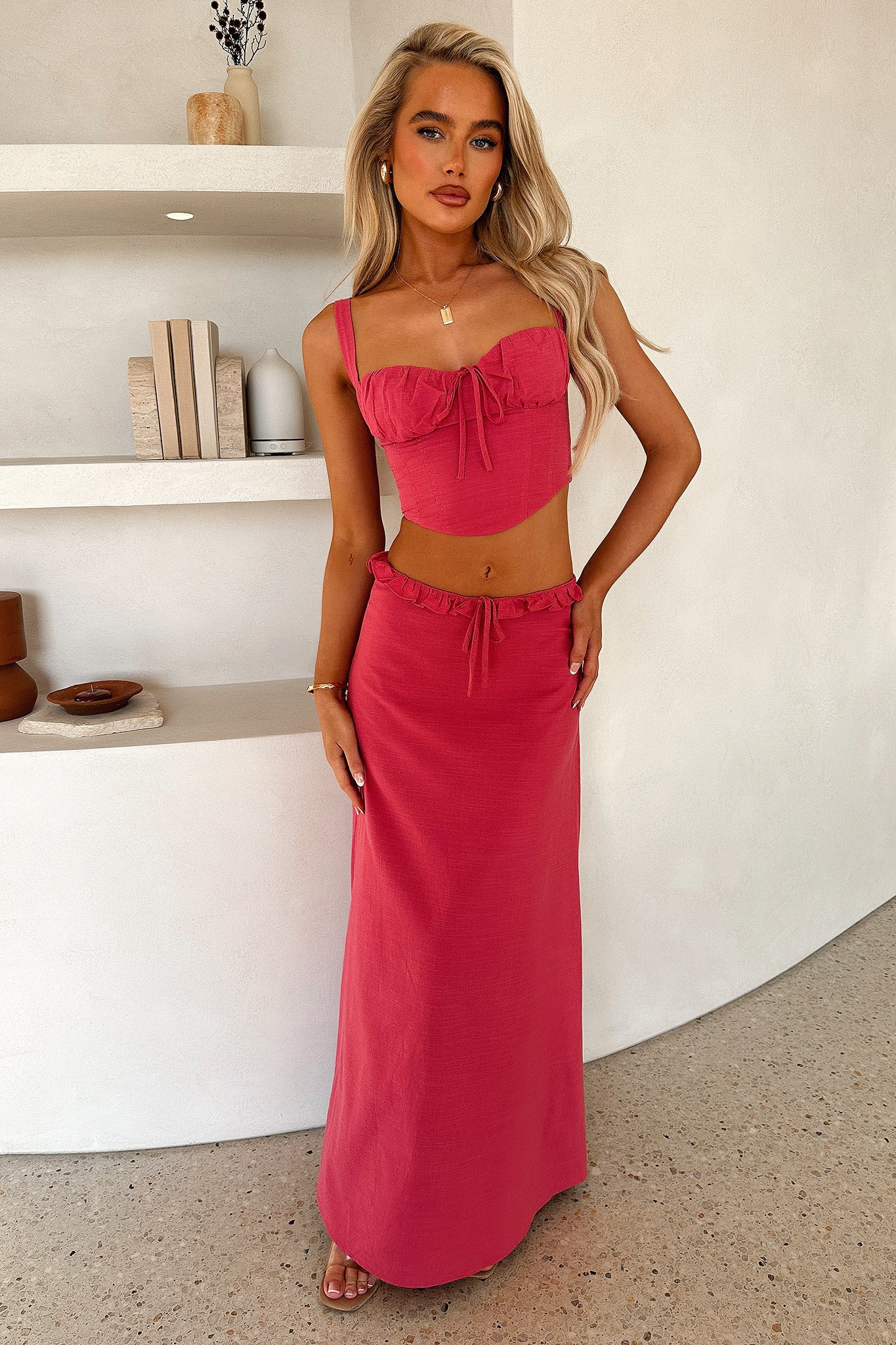 Nakia Top - Pink-Coutiqo