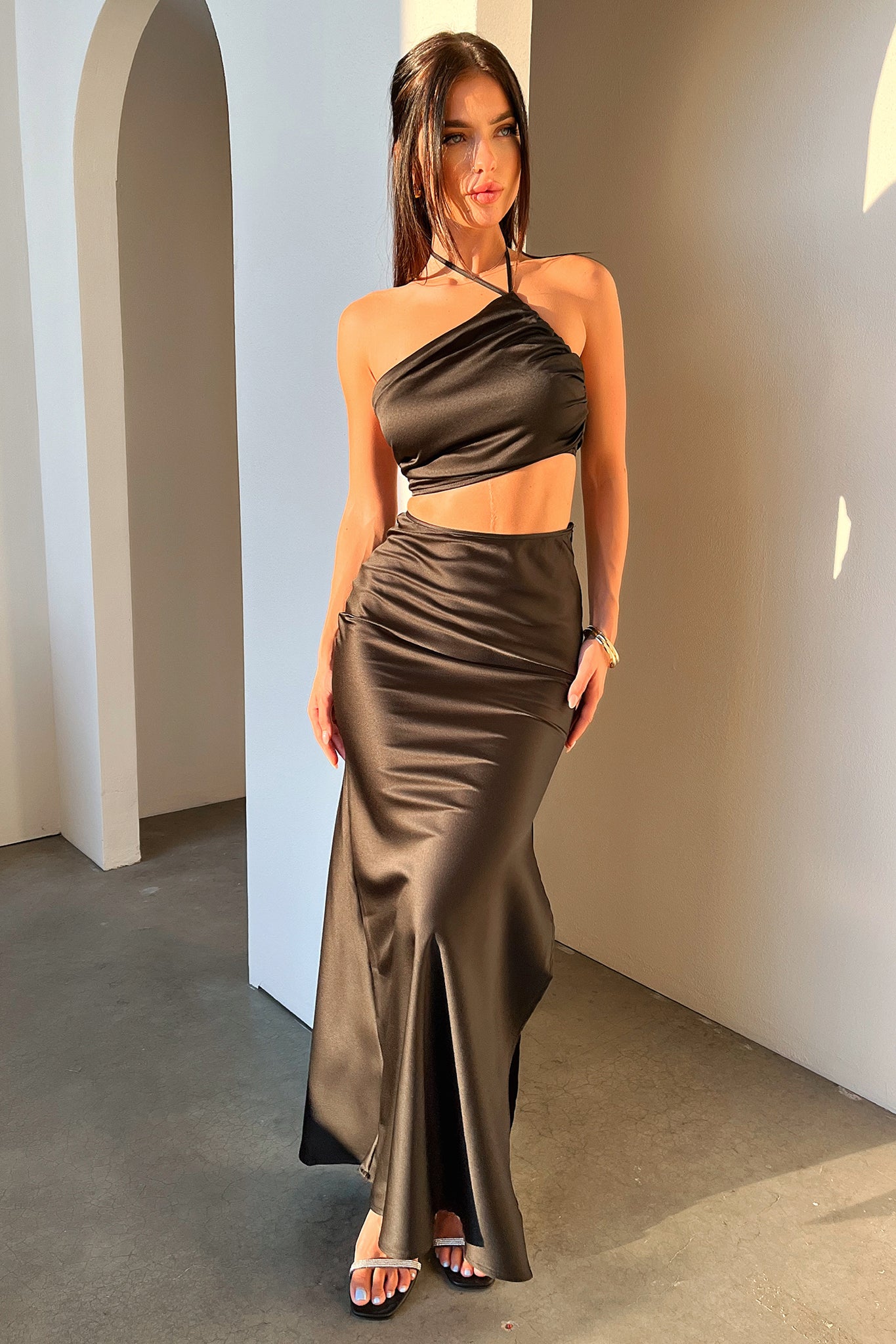 Nyla Skirt - Black-Coutiqo