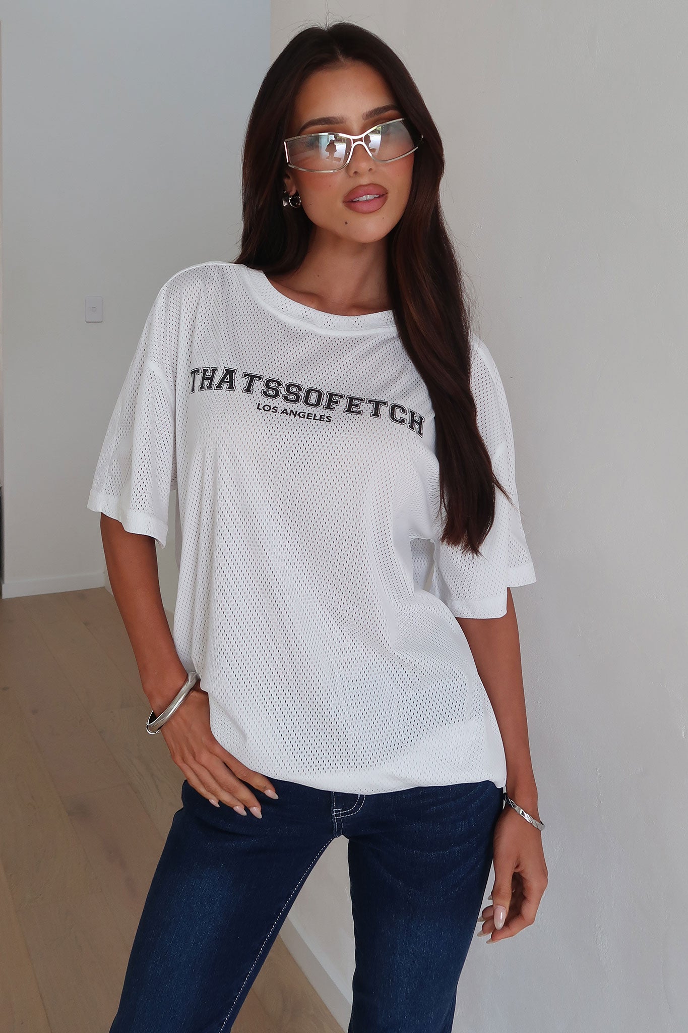Offside Tee - White-Coutiqo