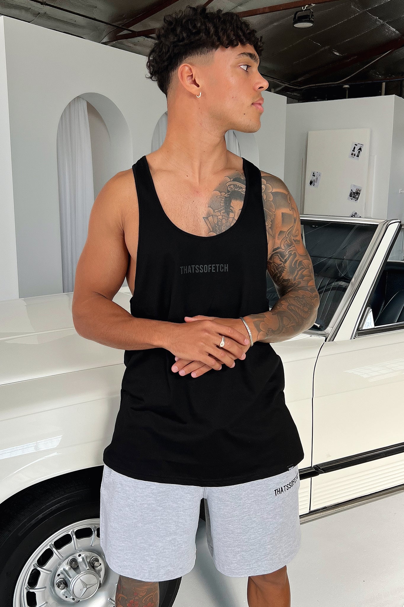 Otis Tank - Black-Coutiqo