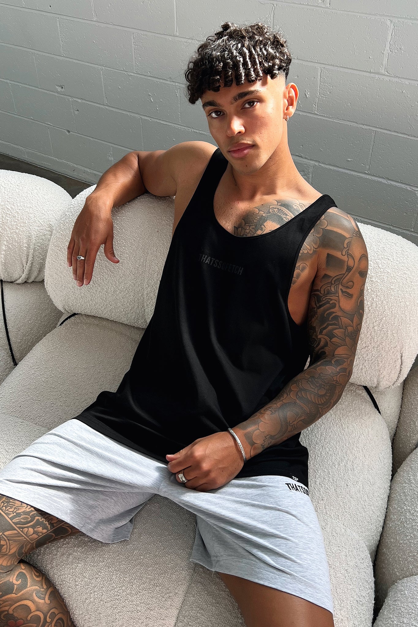 Otis Tank - Black-Coutiqo