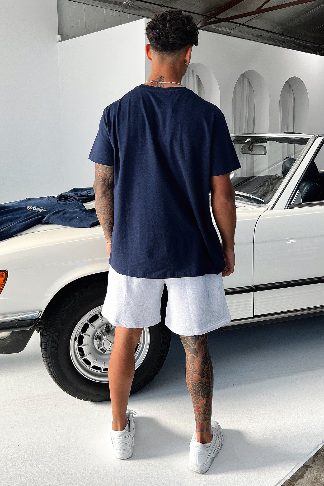 Series 10 3/4 Shorts - Grey-Coutiqo