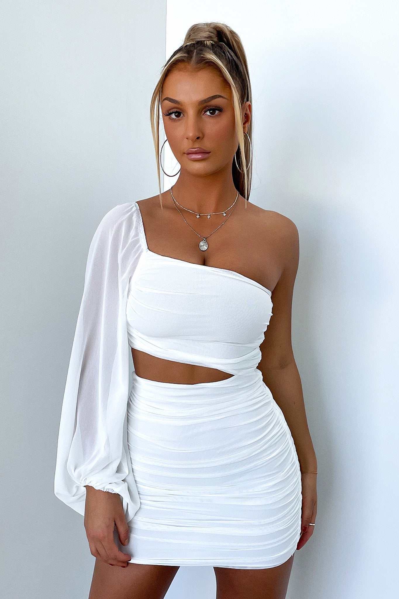 Patience Dress - White-Coutiqo