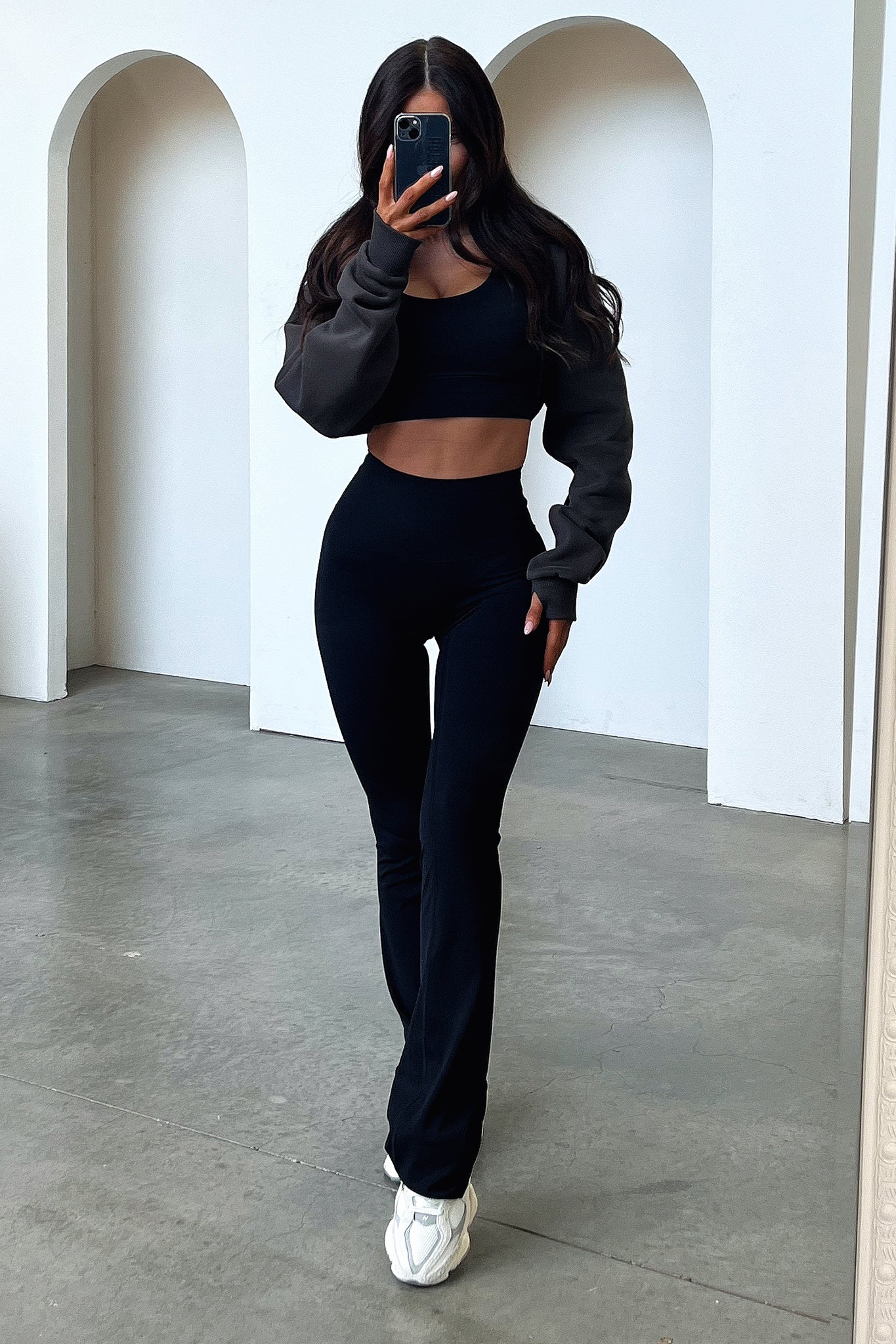 Paxton Sweater Bolero - Charcoal-Coutiqo