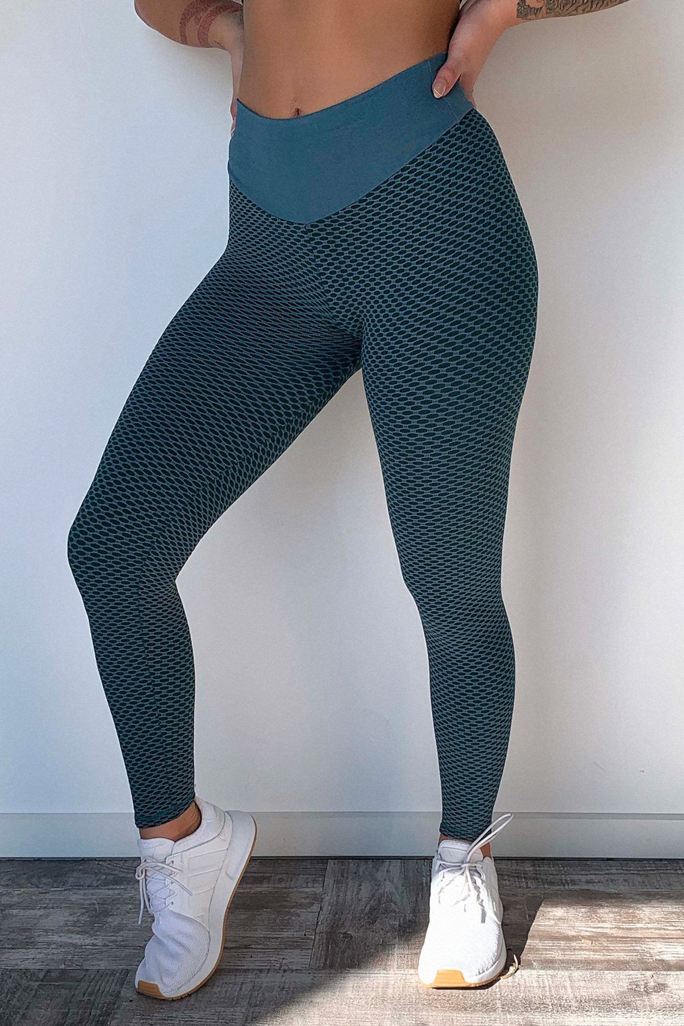 Phoenix Tights - Emerald-Coutiqo